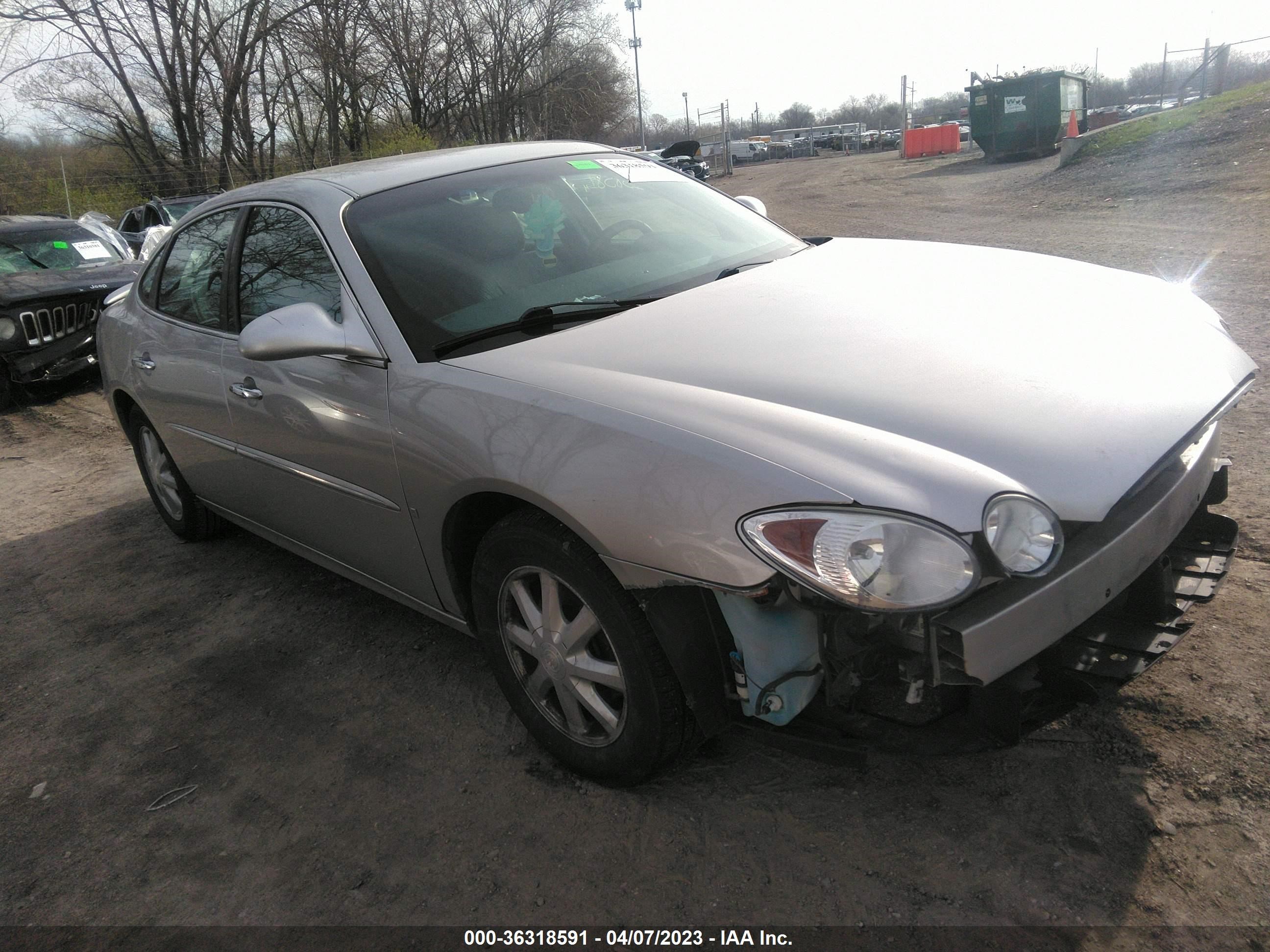 buick lacrosse 2006 2g4wd582561293372