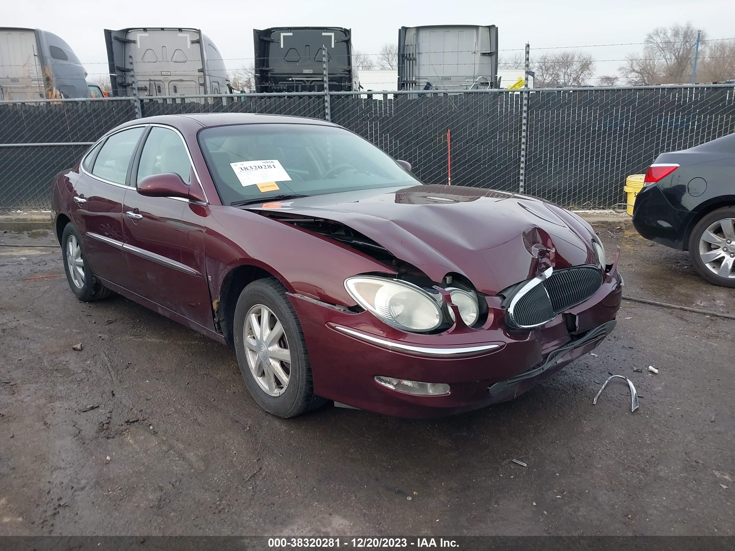 buick lacrosse 2006 2g4wd582661301561