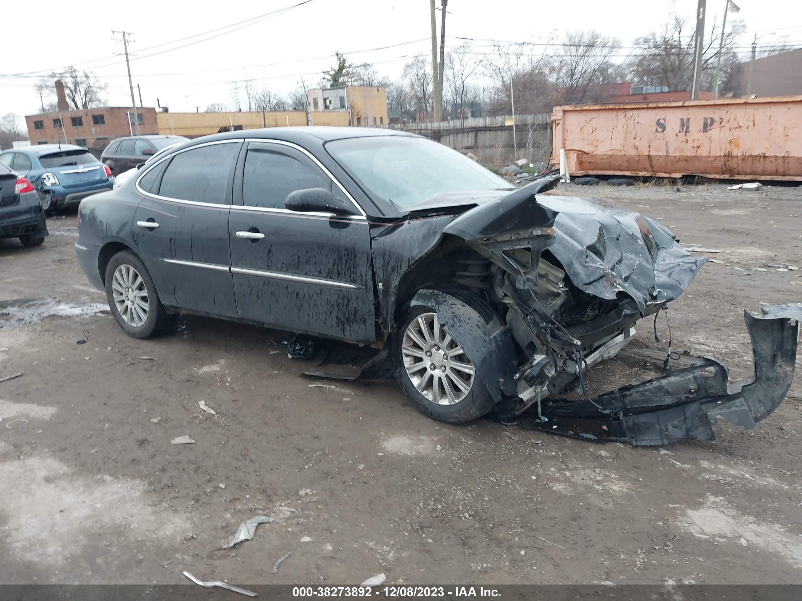 buick lacrosse 2007 2g4wd582671140422