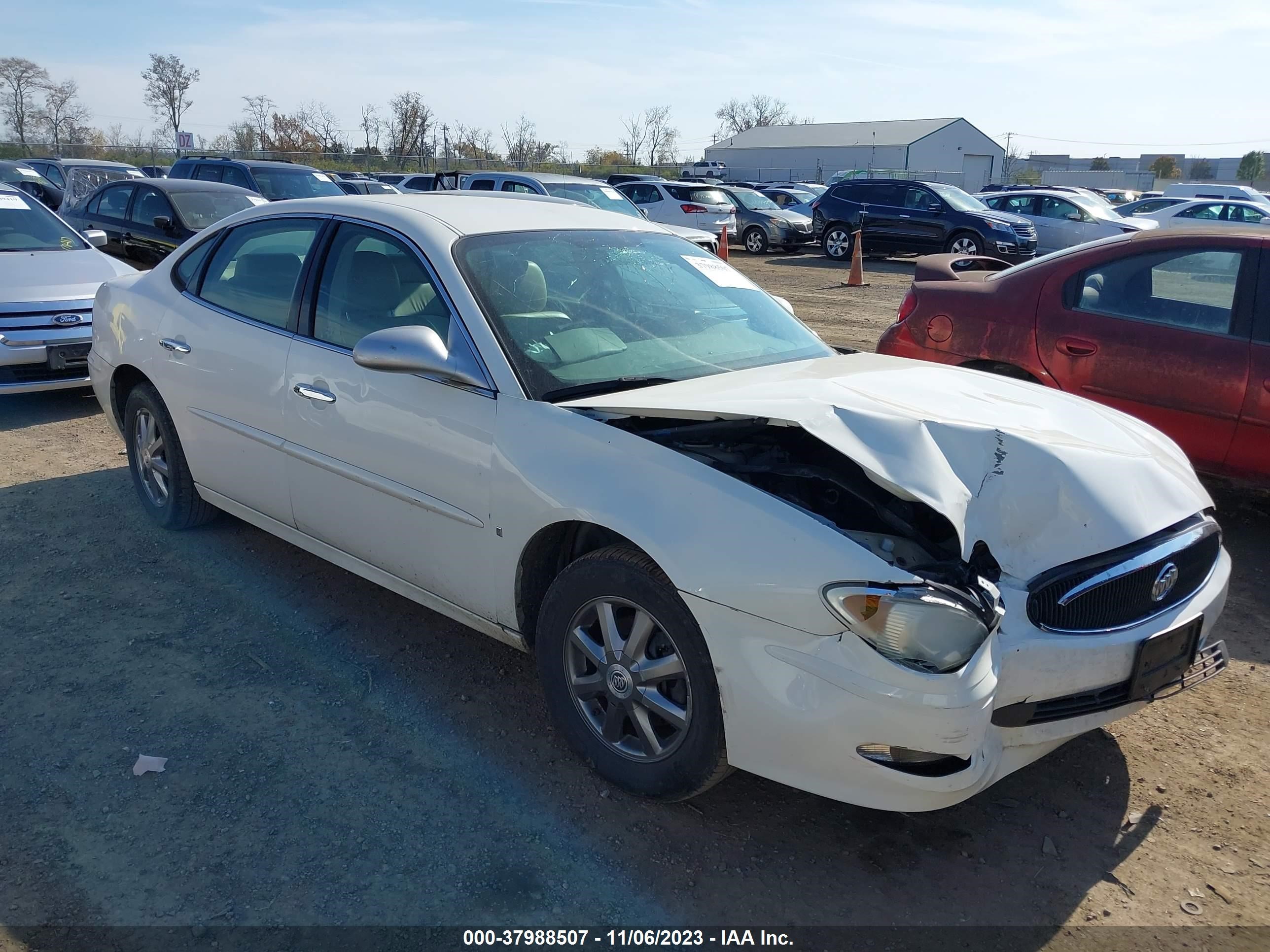 buick lacrosse 2007 2g4wd582671243064