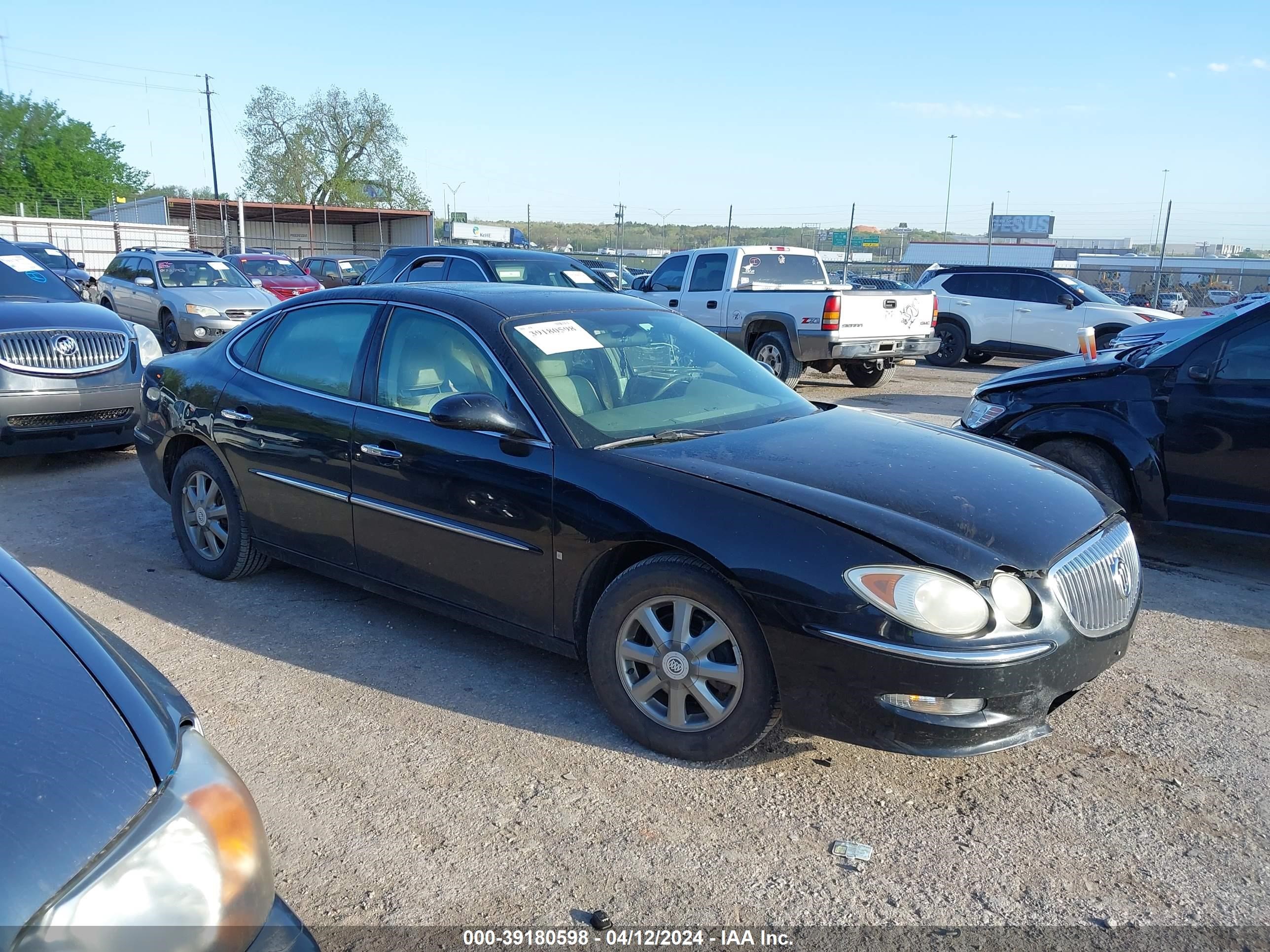 buick lacrosse 2008 2g4wd582681232972