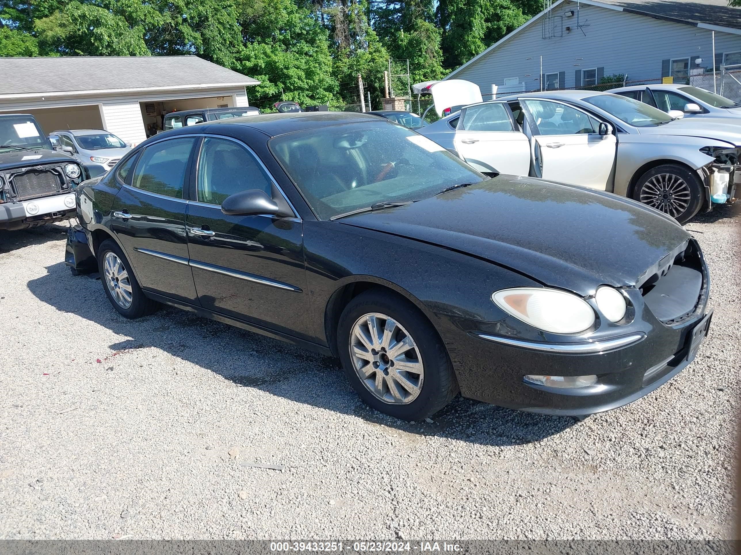 buick lacrosse 2009 2g4wd582891136925