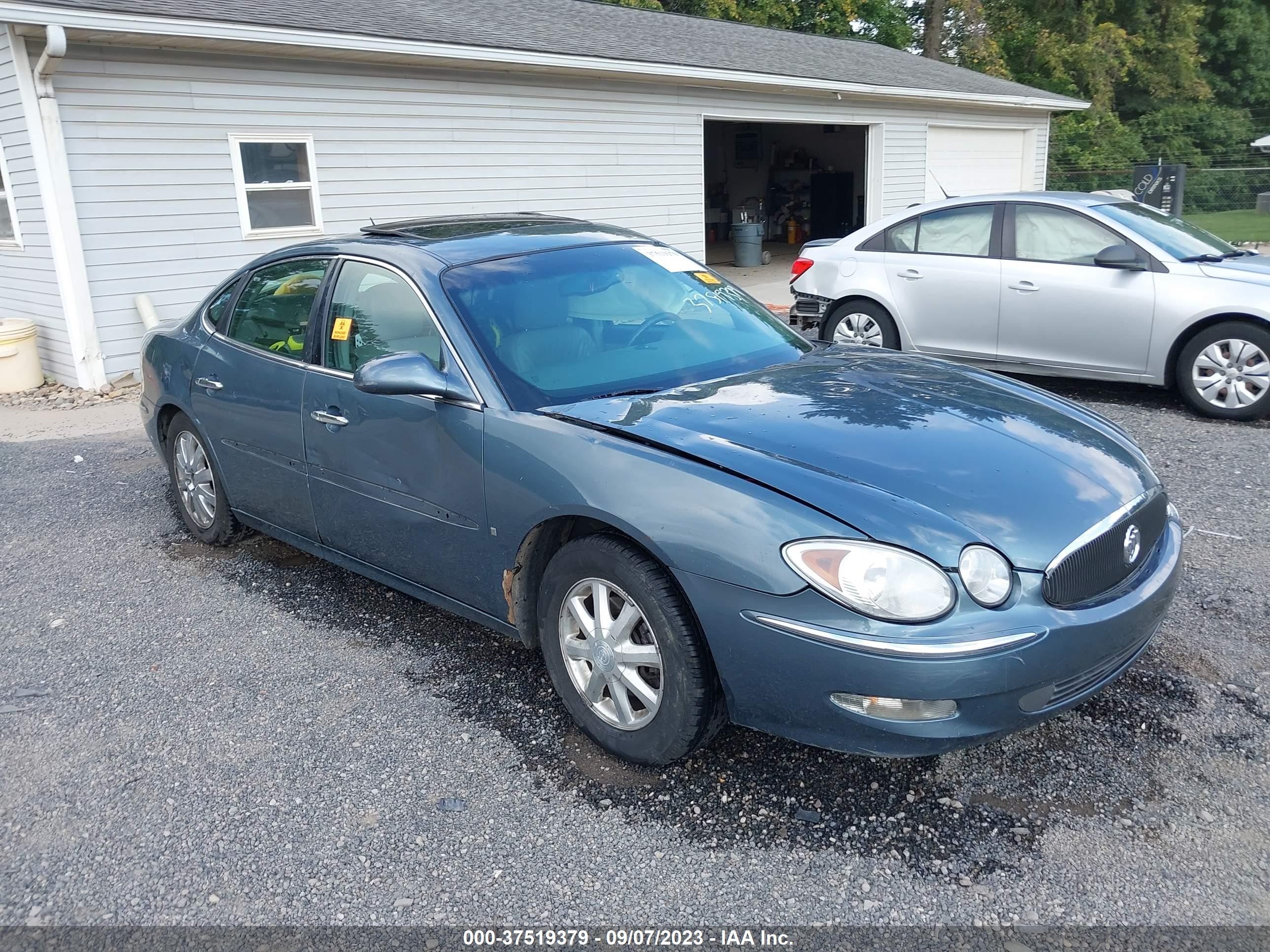 buick lacrosse 2007 2g4wd582x71244833