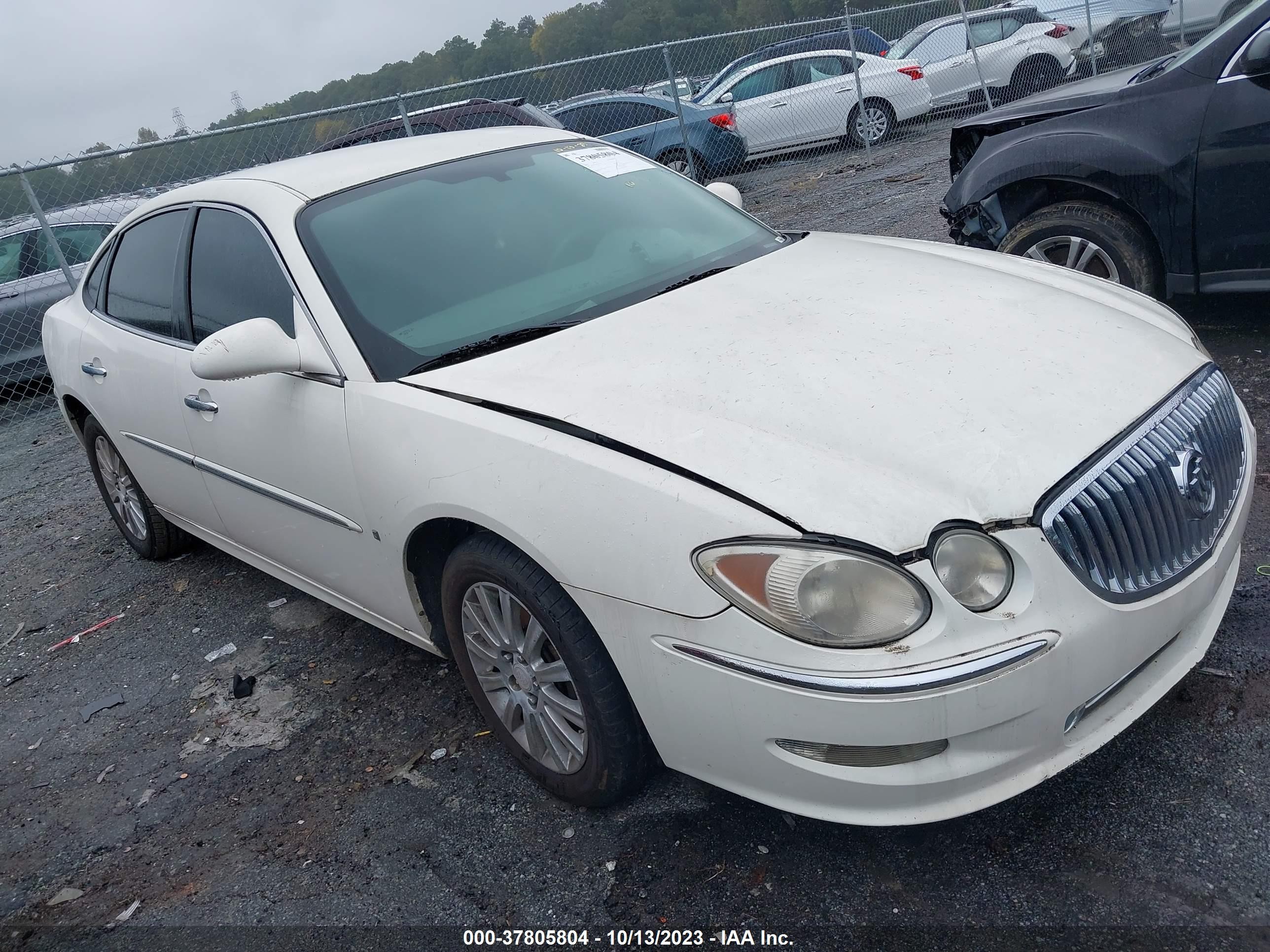 buick lacrosse 2008 2g4we587381139190