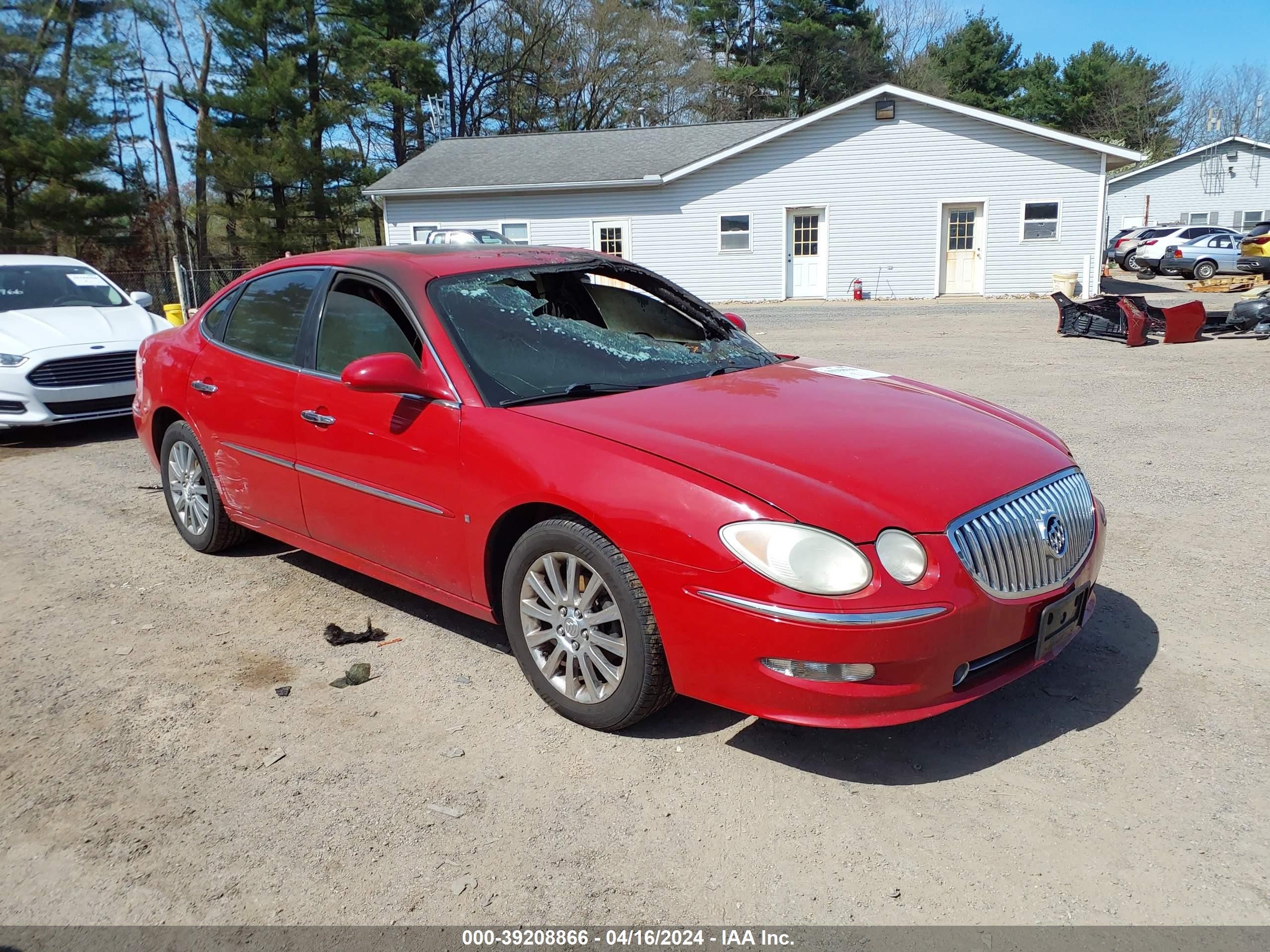 buick lacrosse 2008 2g4we587481184140