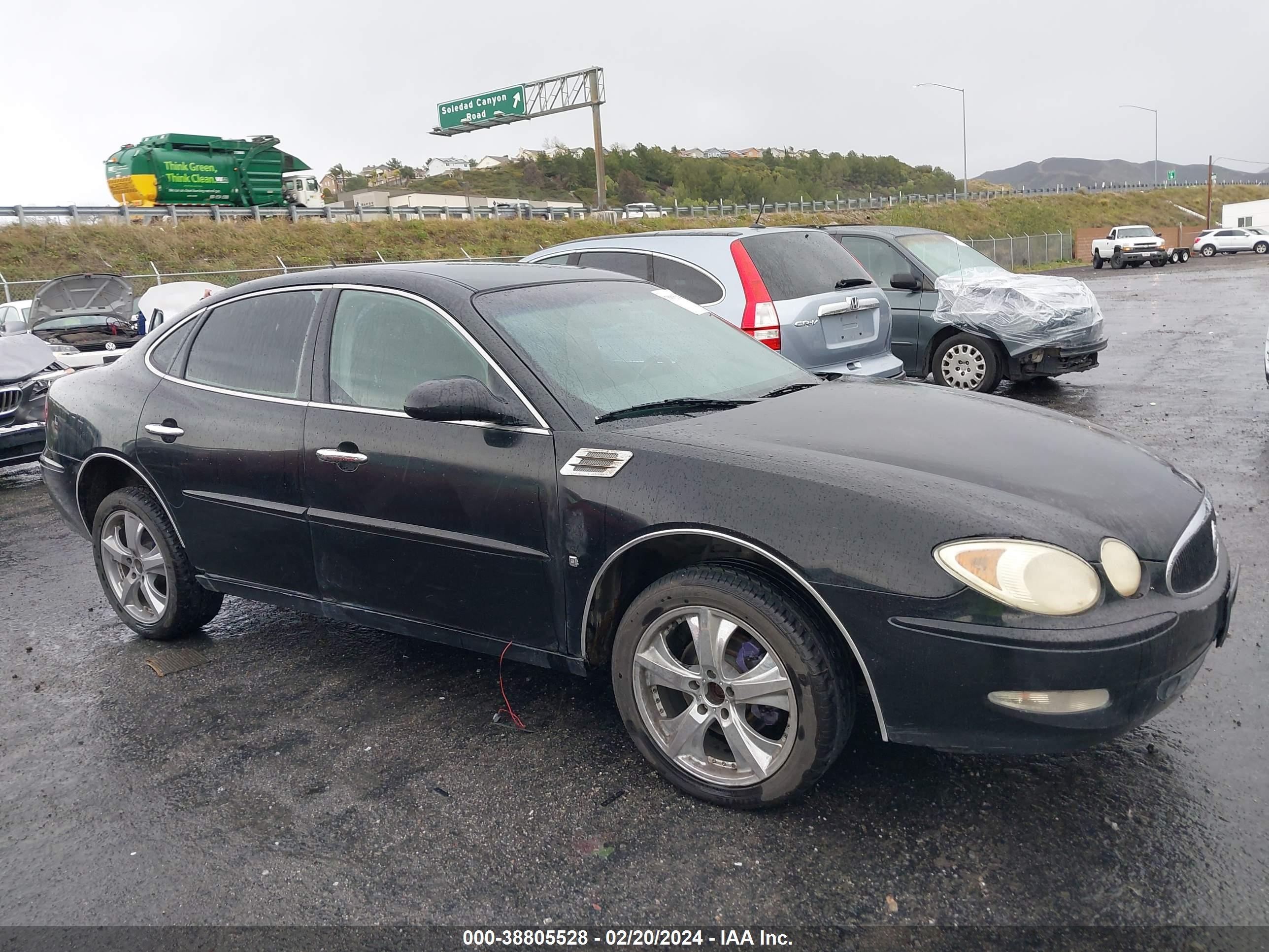 buick lacrosse 2006 2g4we587661285581