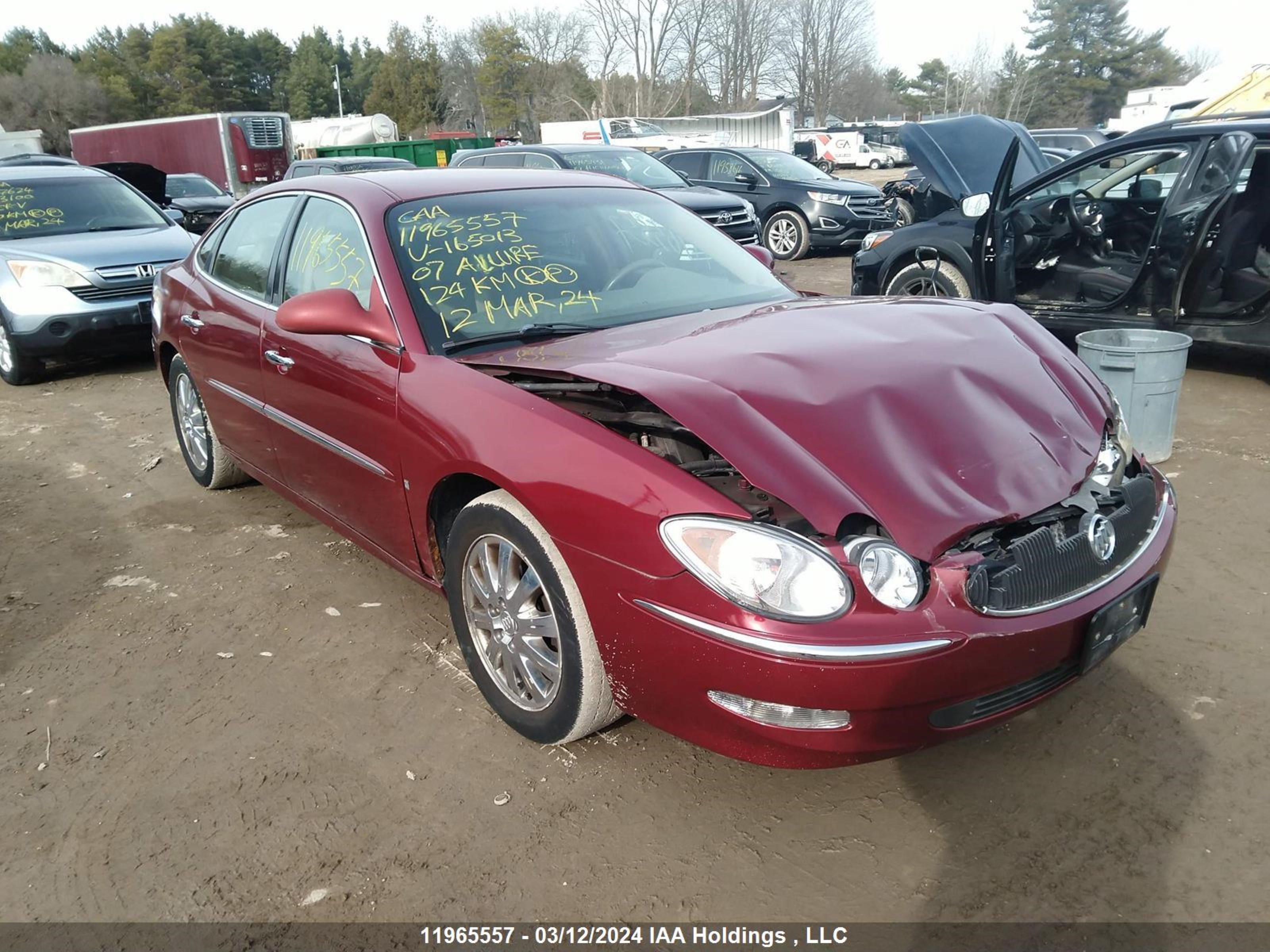 buick allure 2007 2g4wj582371165013