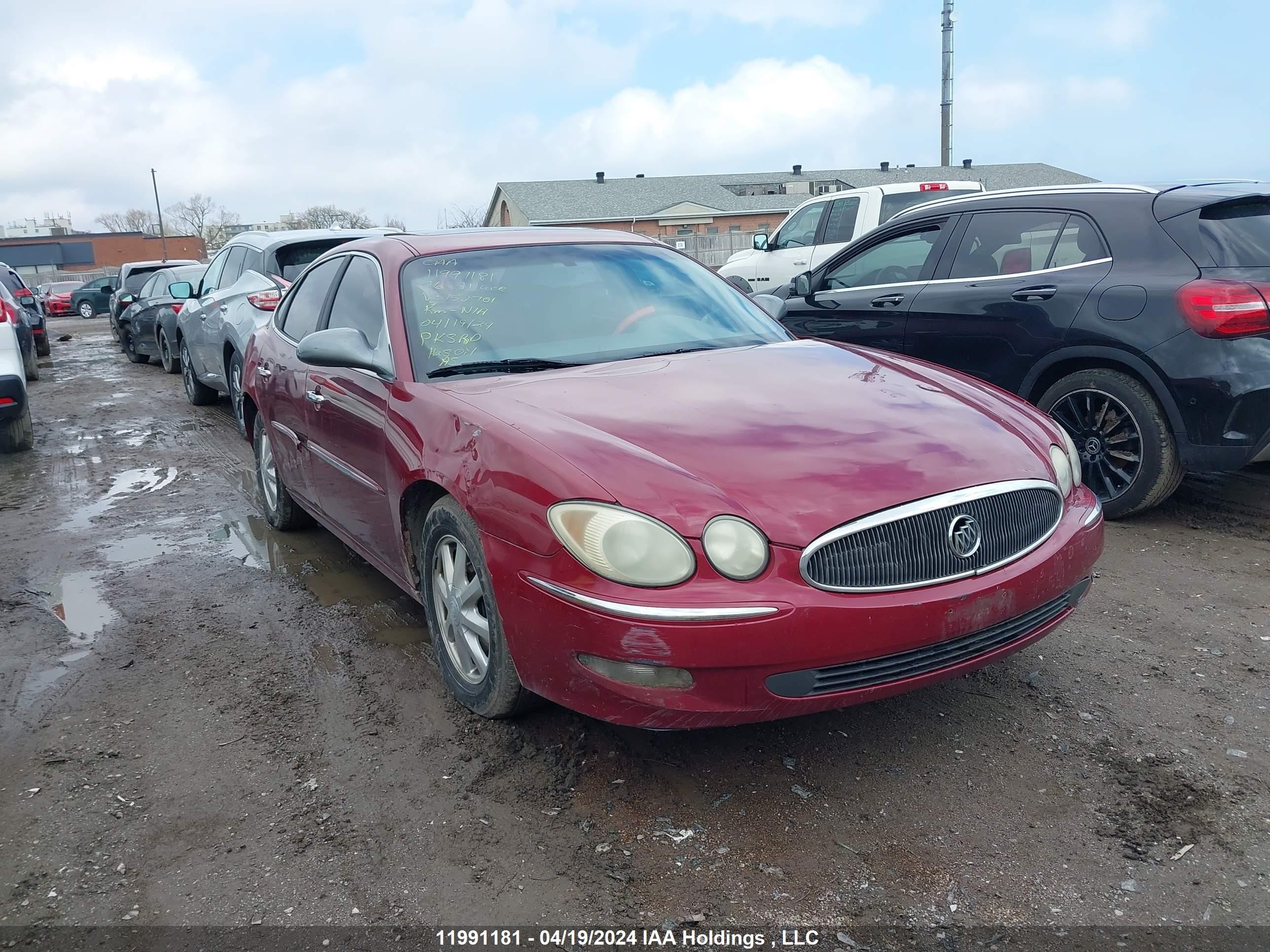 buick allure 2006 2g4wj582561152701