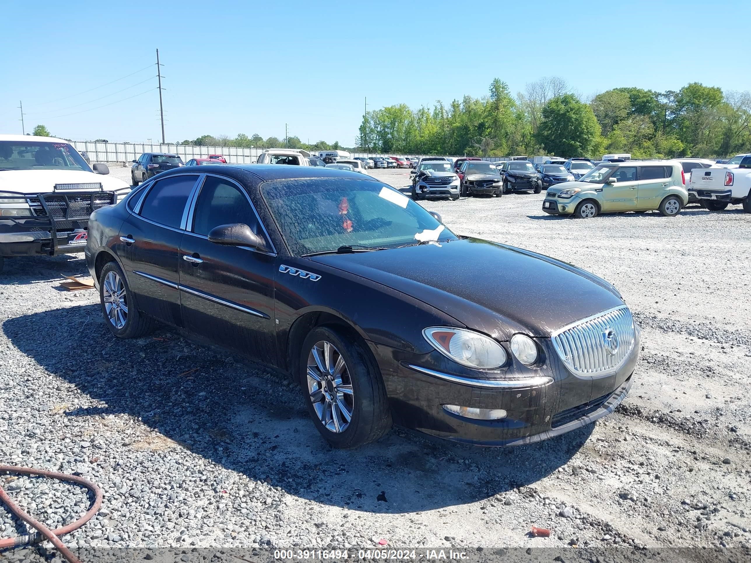 buick lacrosse 2008 2g4wn58c281213261