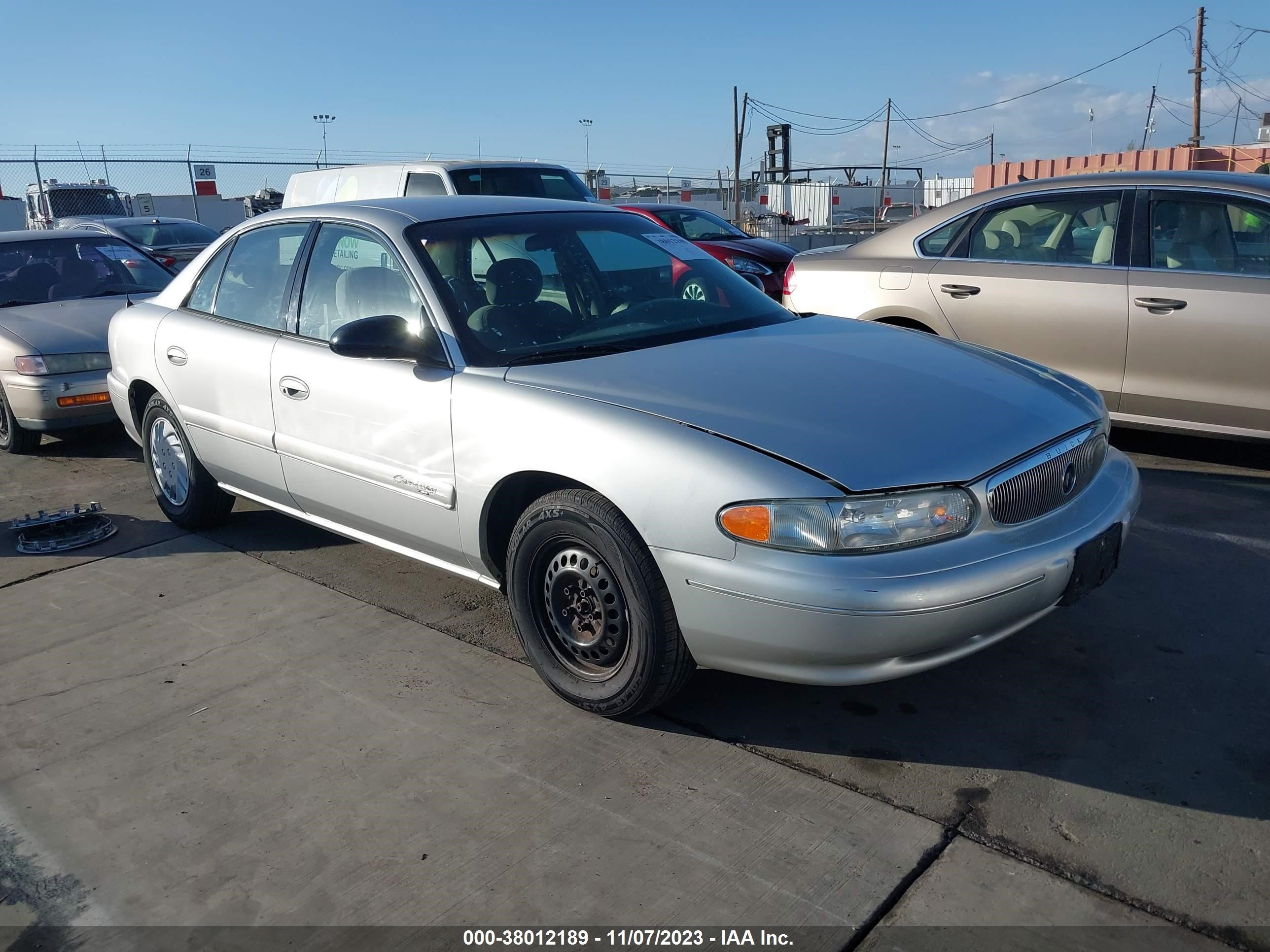 buick century 2001 2g4ws52j011194750