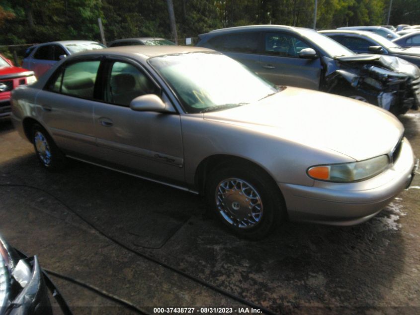 buick century 2001 2g4ws52j111207215