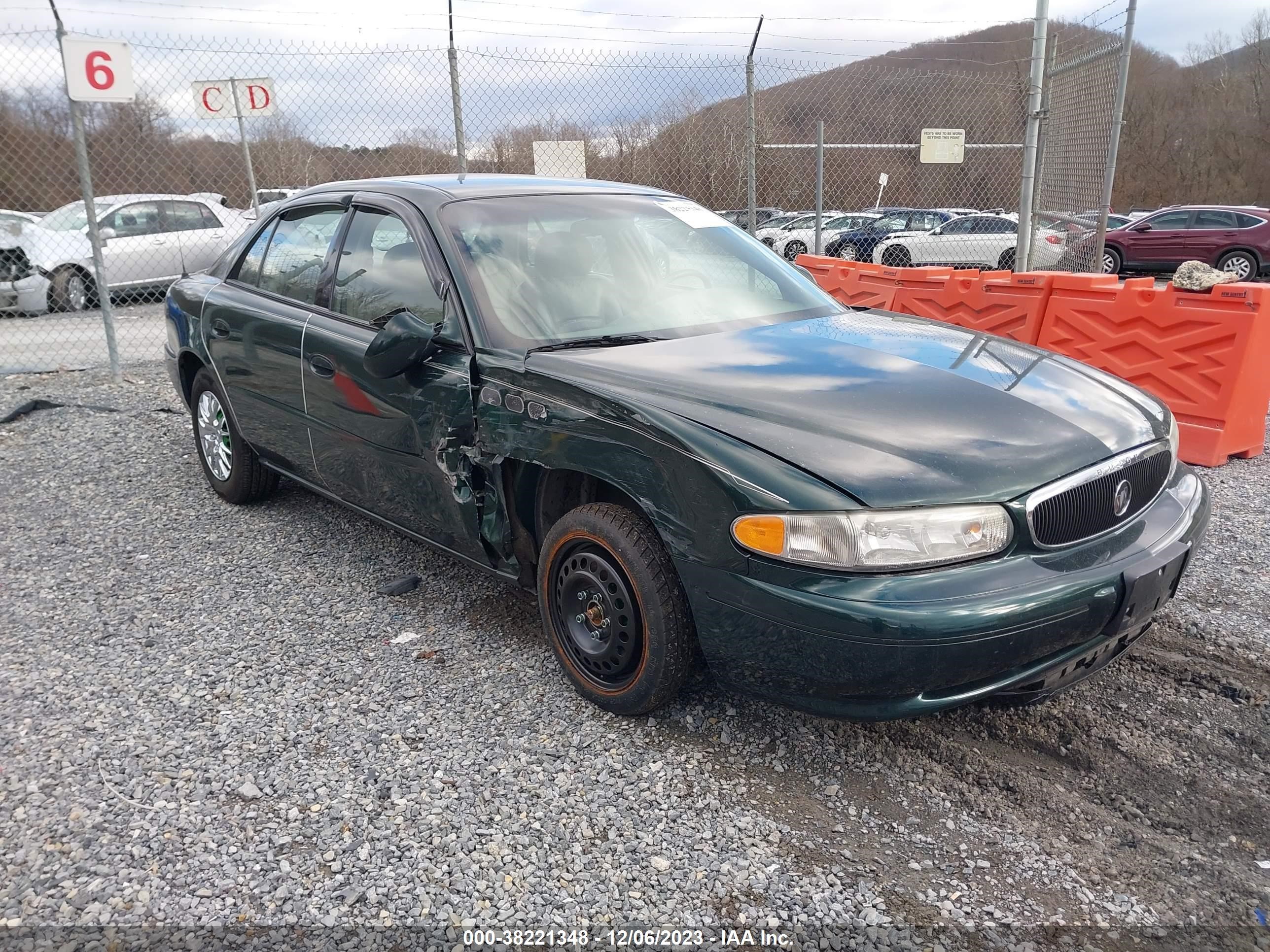 buick century 2003 2g4ws52j231142118