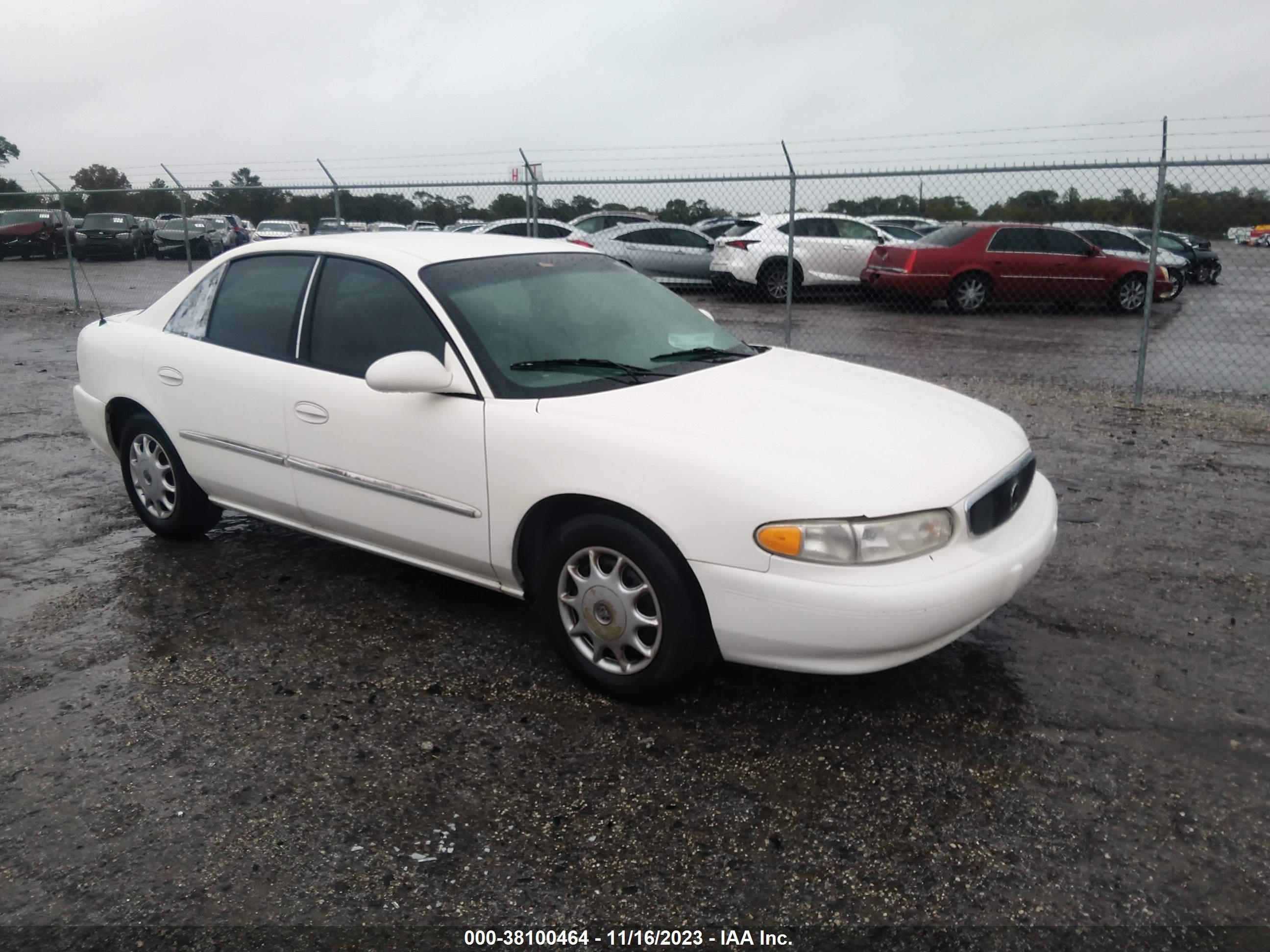 buick century 2003 2g4ws52j231268916