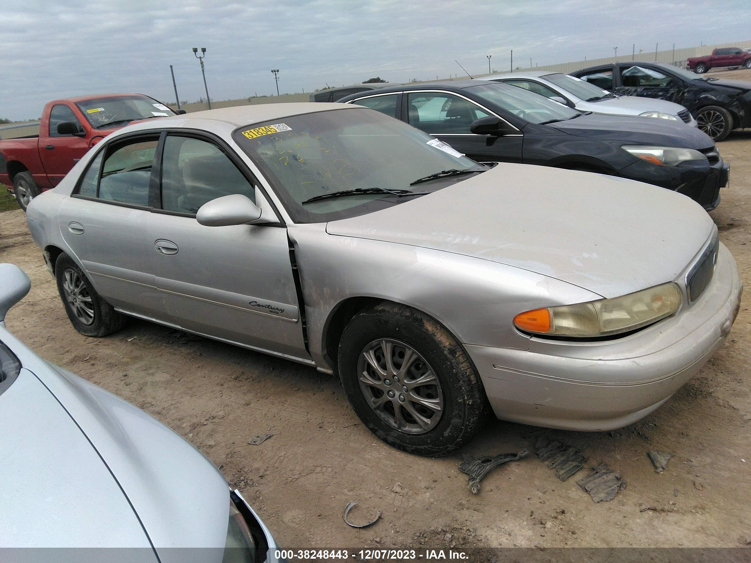 buick century 2002 2g4ws52j321268471