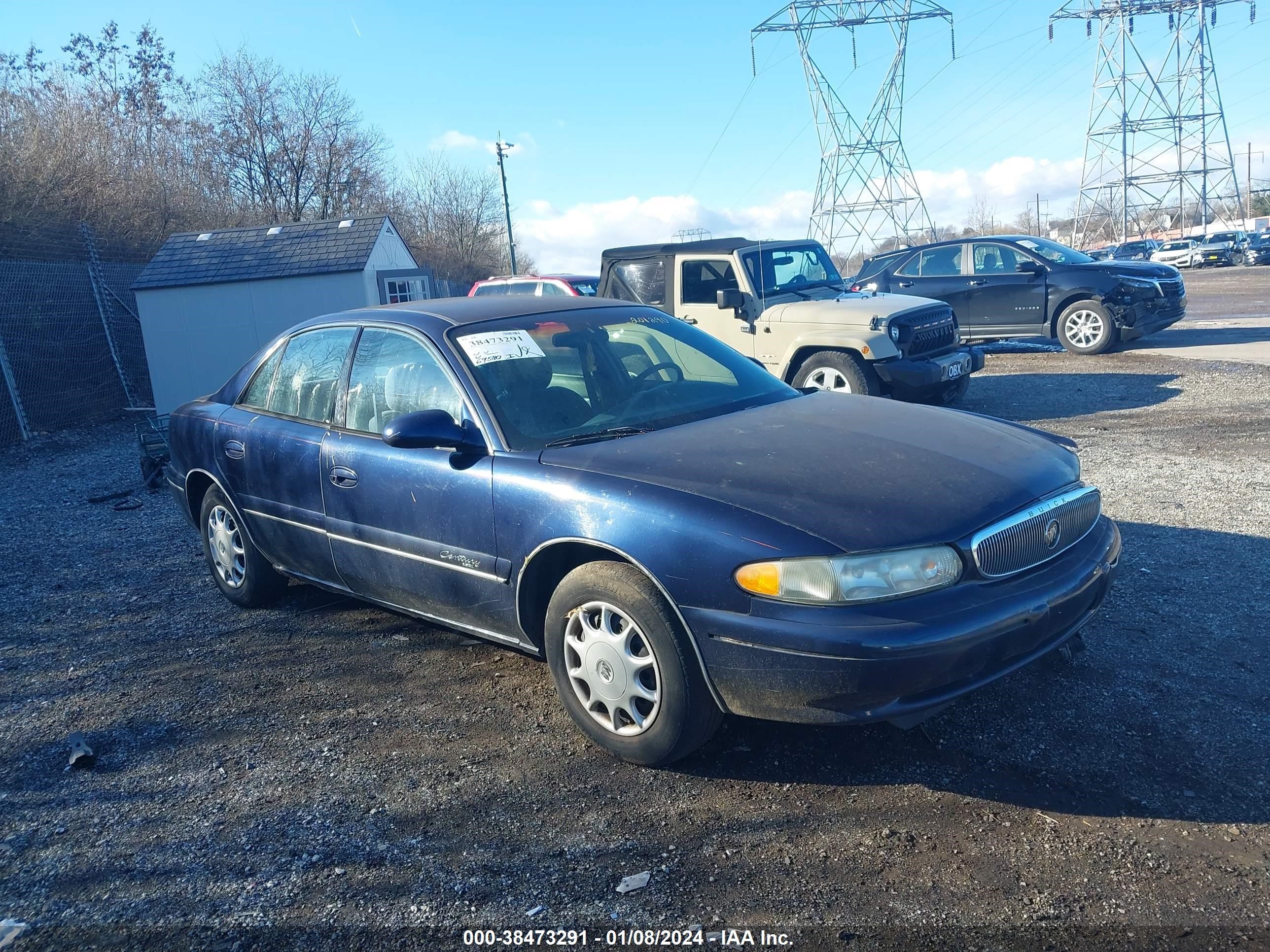 buick century 2000 2g4ws52j4y1201290