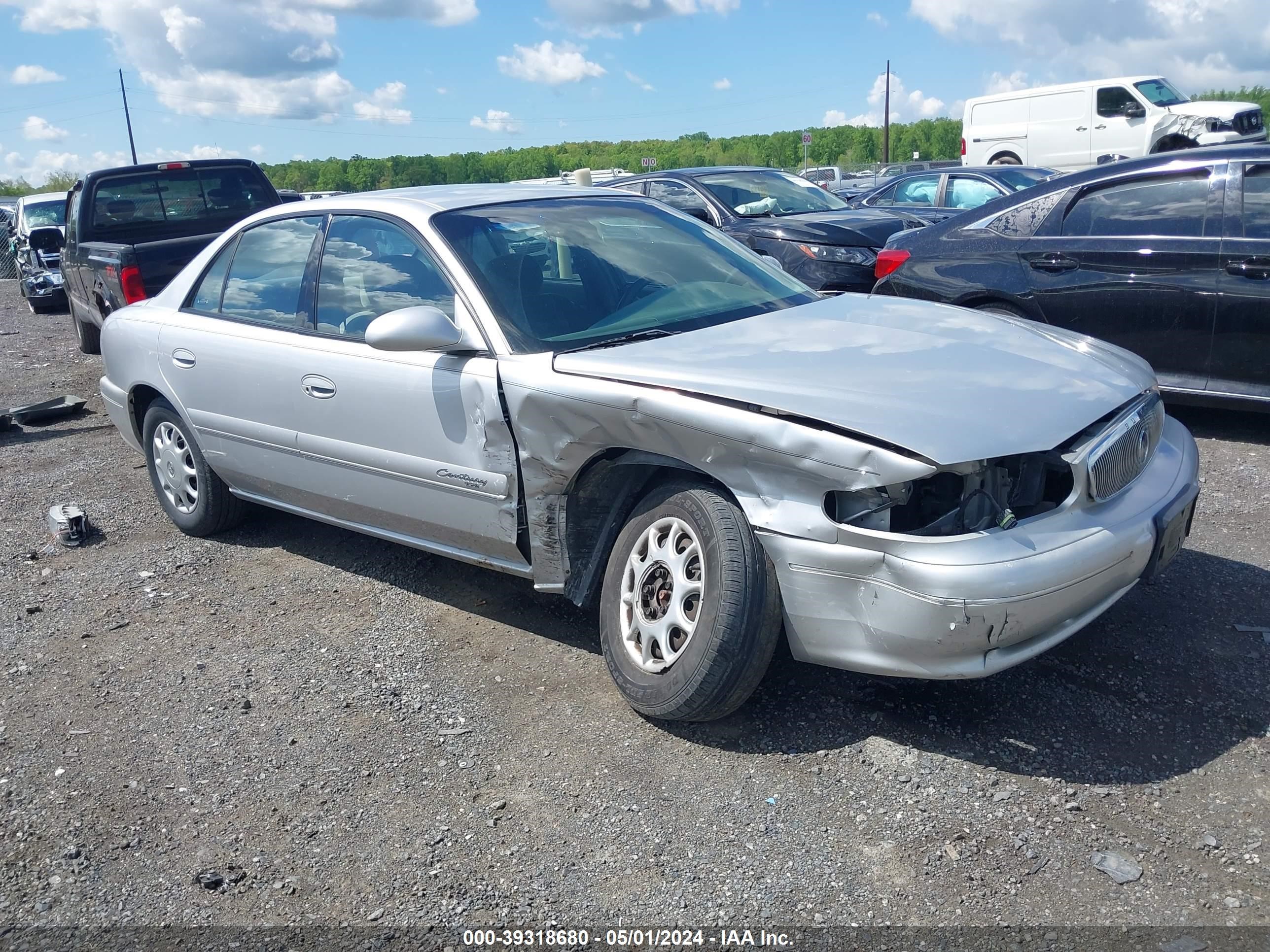 buick century 2002 2g4ws52j521268553