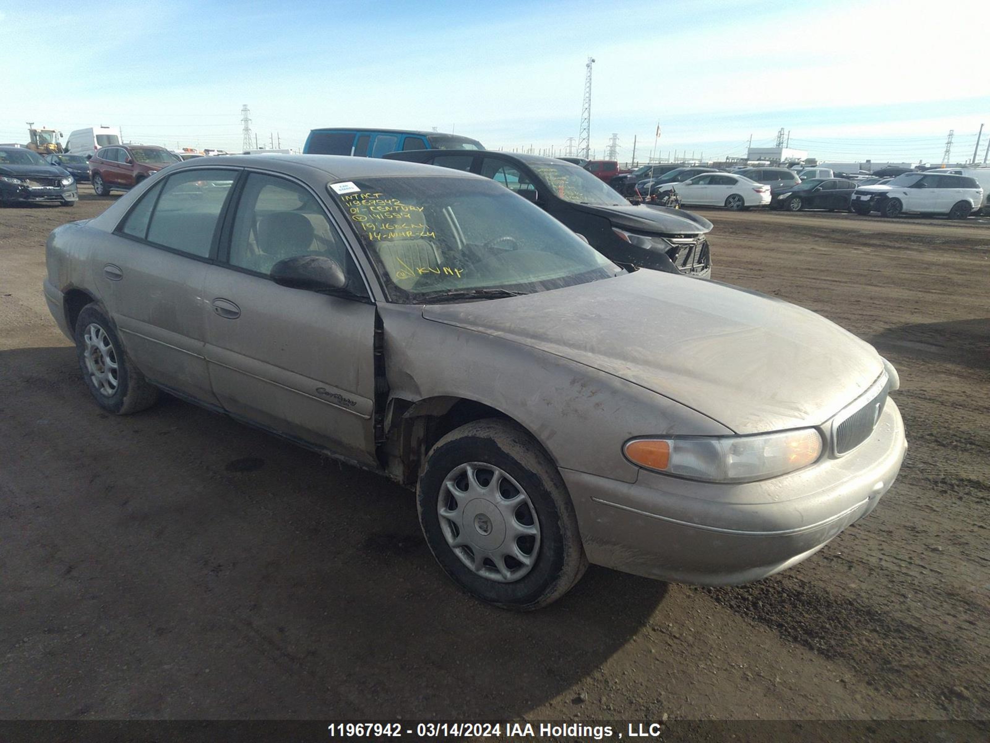 buick century 2001 2g4ws52j611141597