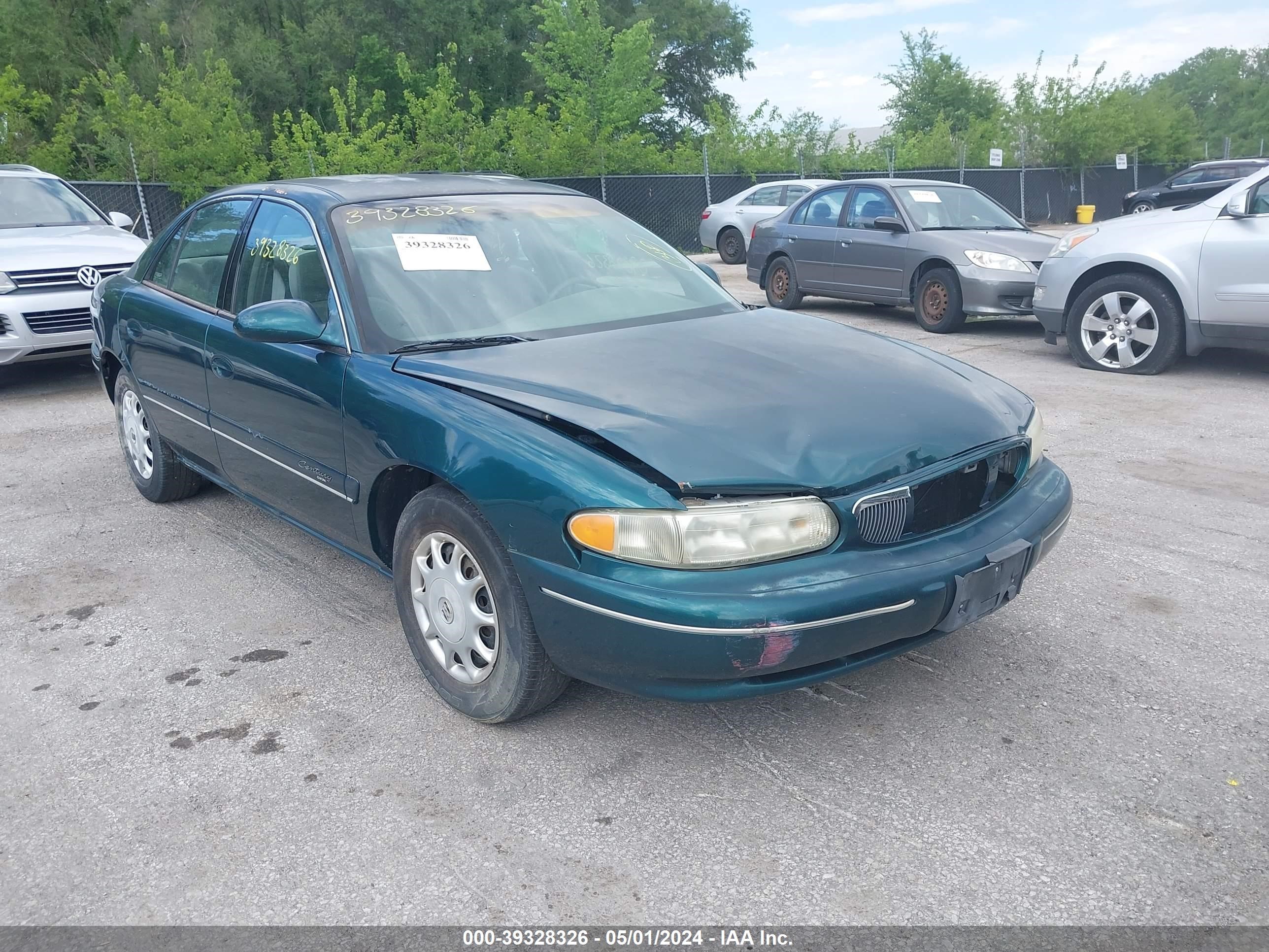 buick century 2000 2g4ws52j7y1264786