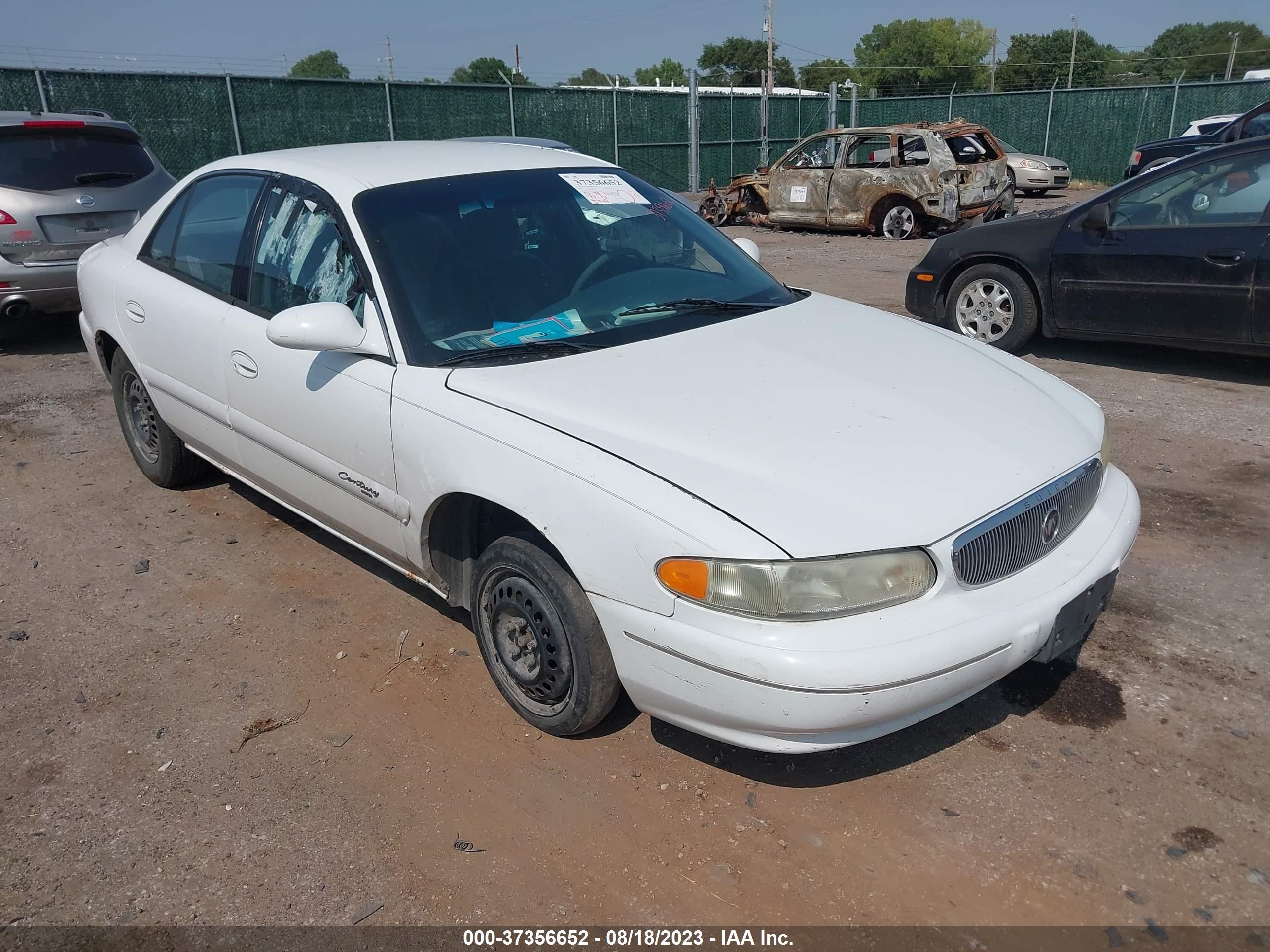 buick century 2000 2g4ws52j7y1345822