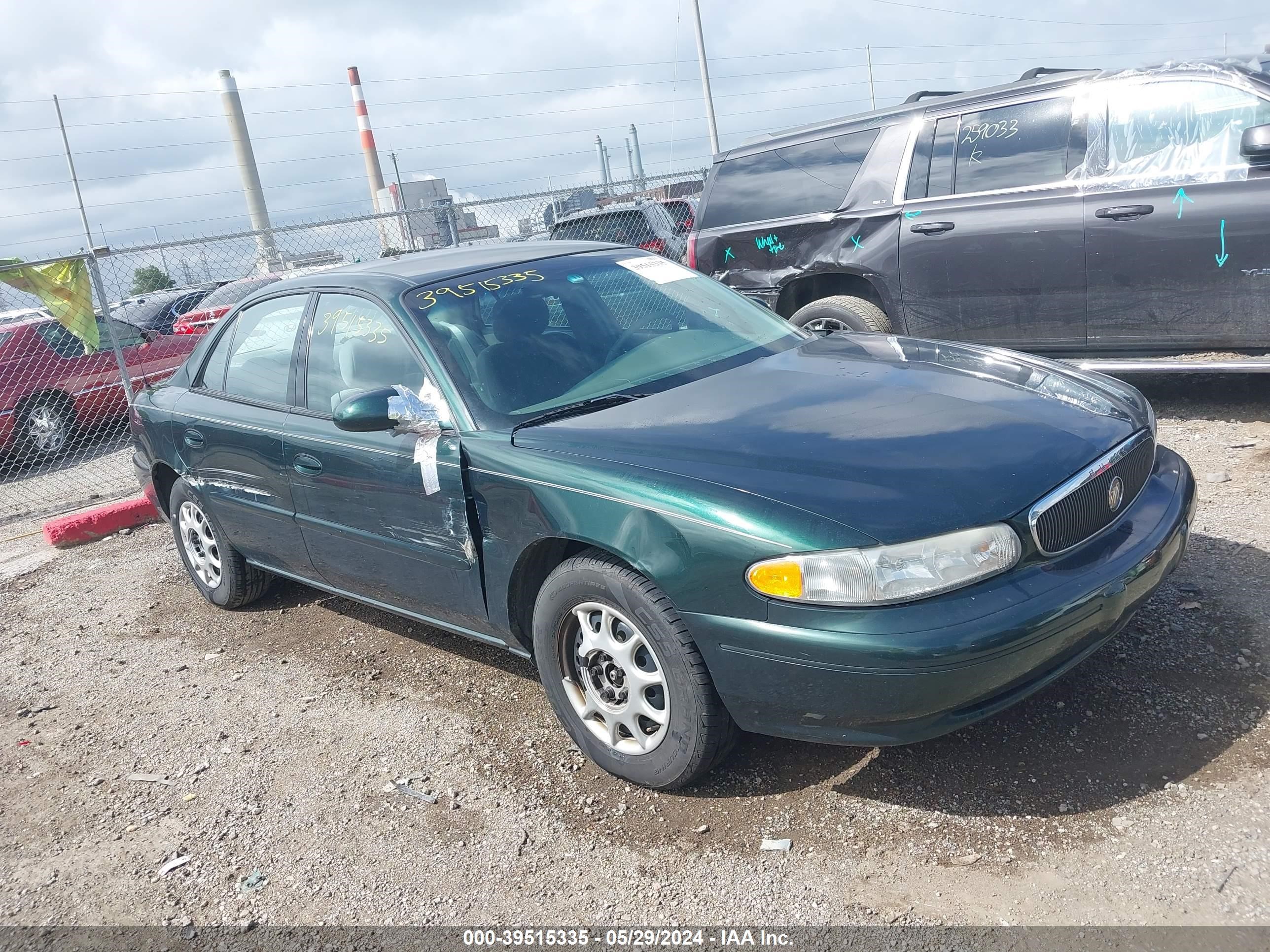 buick century 2003 2g4ws52j831166150