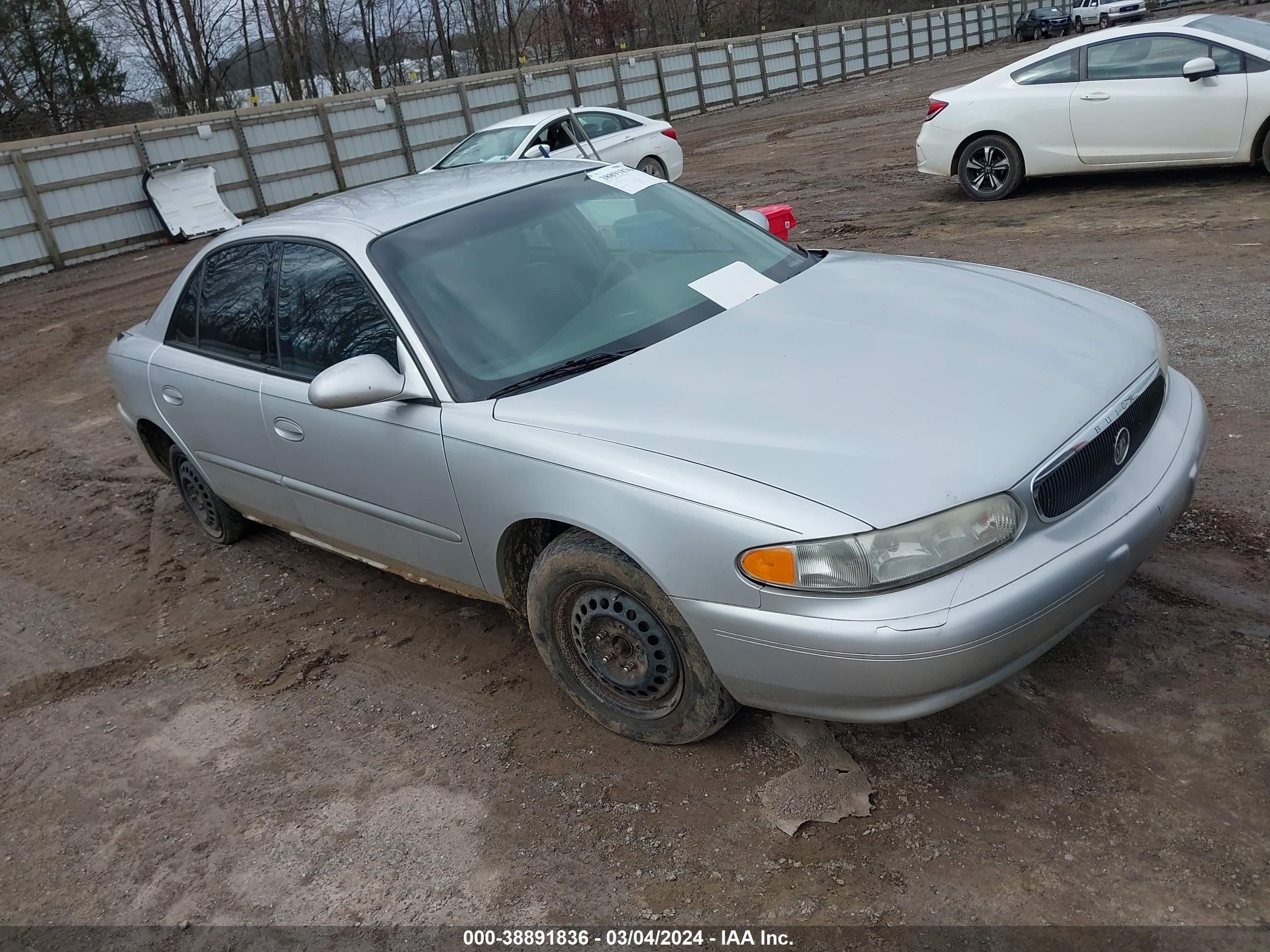 buick century 2003 2g4ws52j831281377