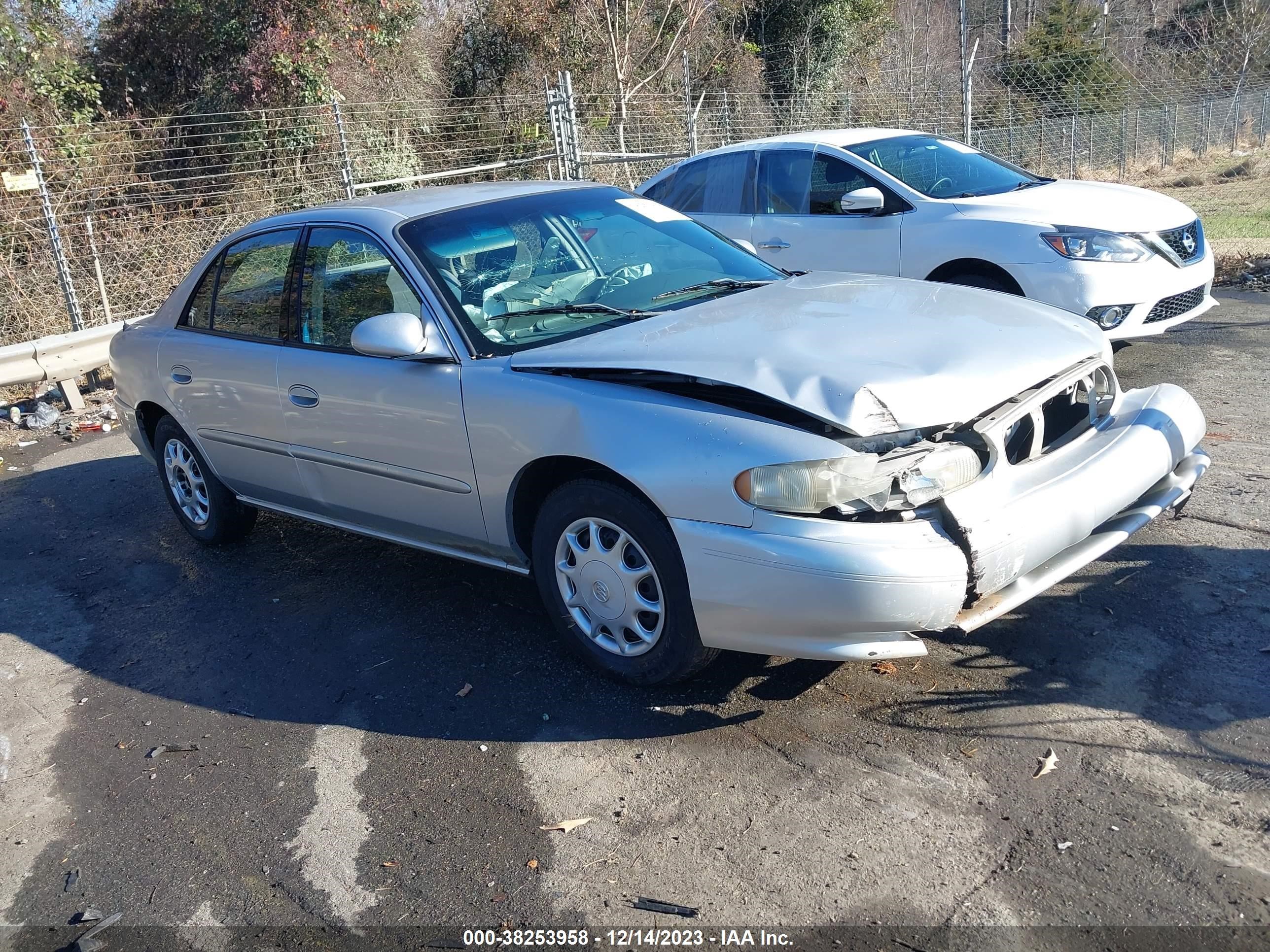 buick century 2004 2g4ws52j841162262