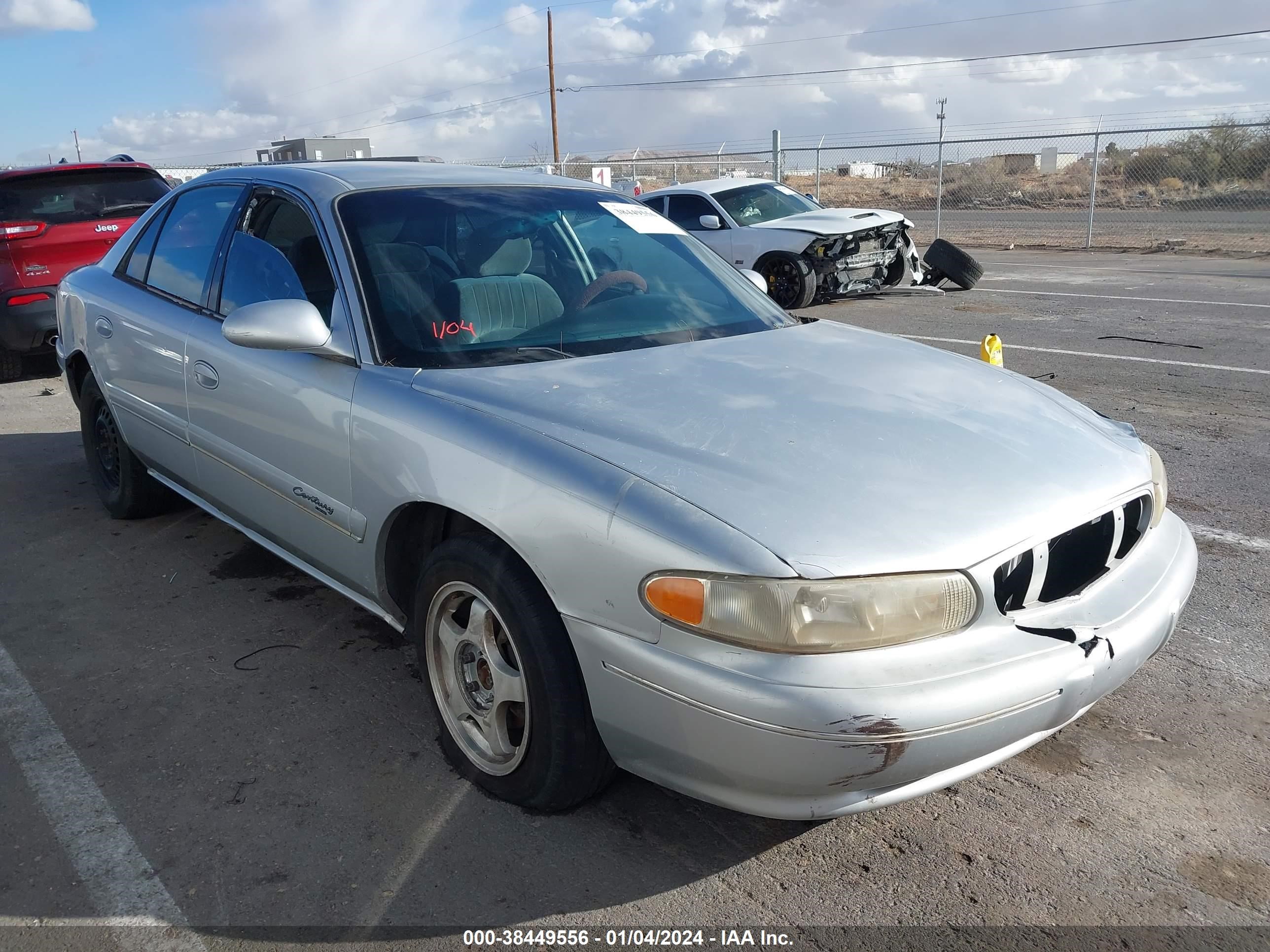 buick century 2000 2g4ws52j9y1254051