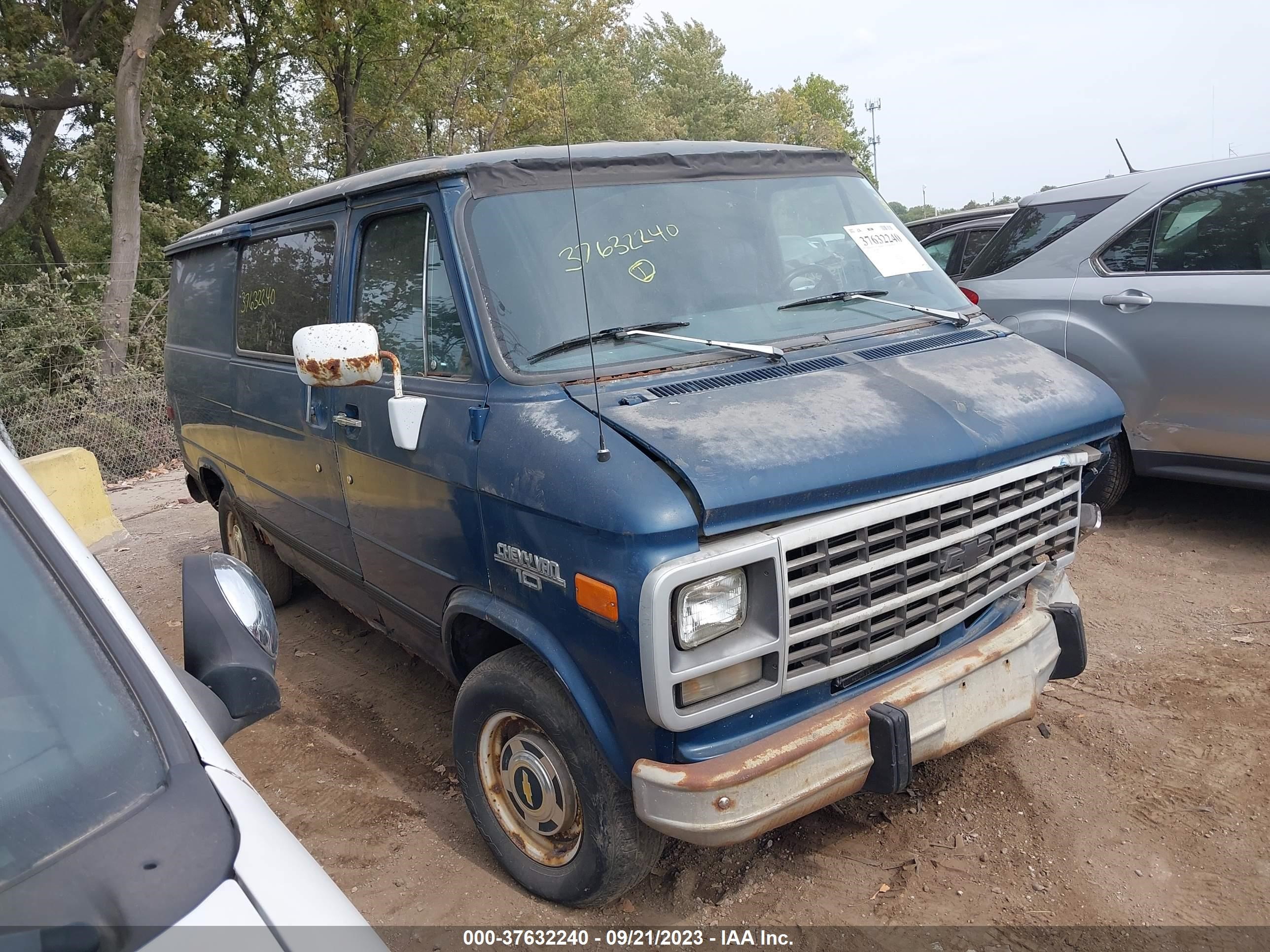 chevrolet van 1992 2gcdg15h1n4143650