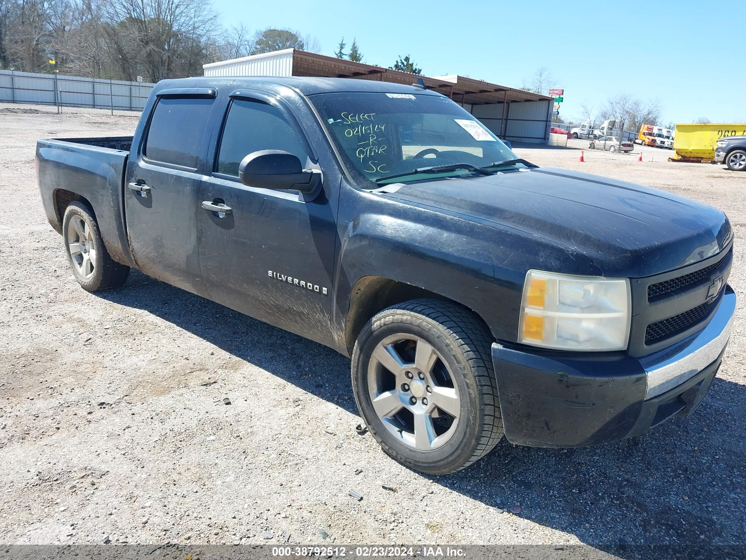 chevrolet silverado 2007 2gcec13c771549900