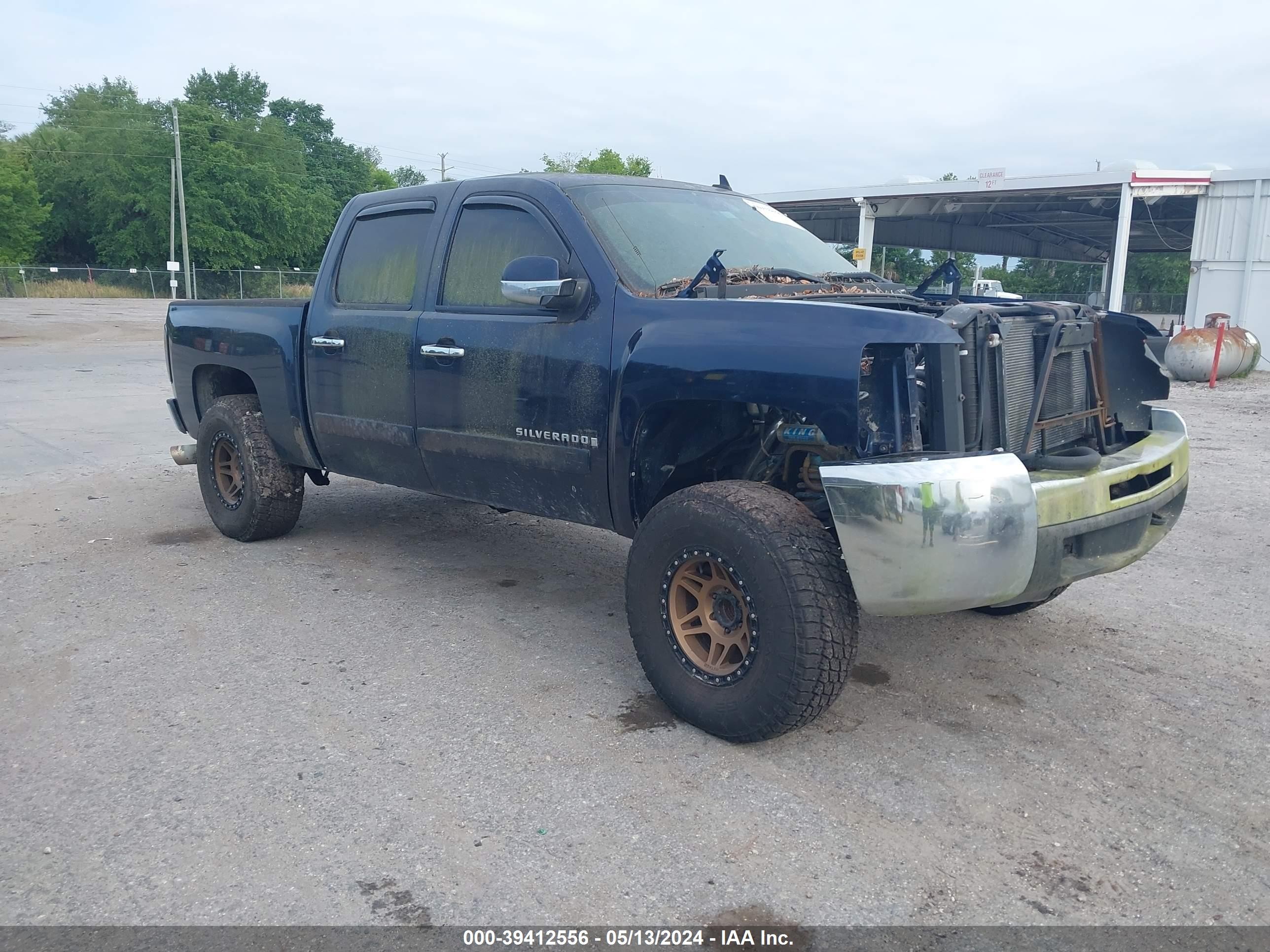 chevrolet silverado 2007 2gcec13j571514853