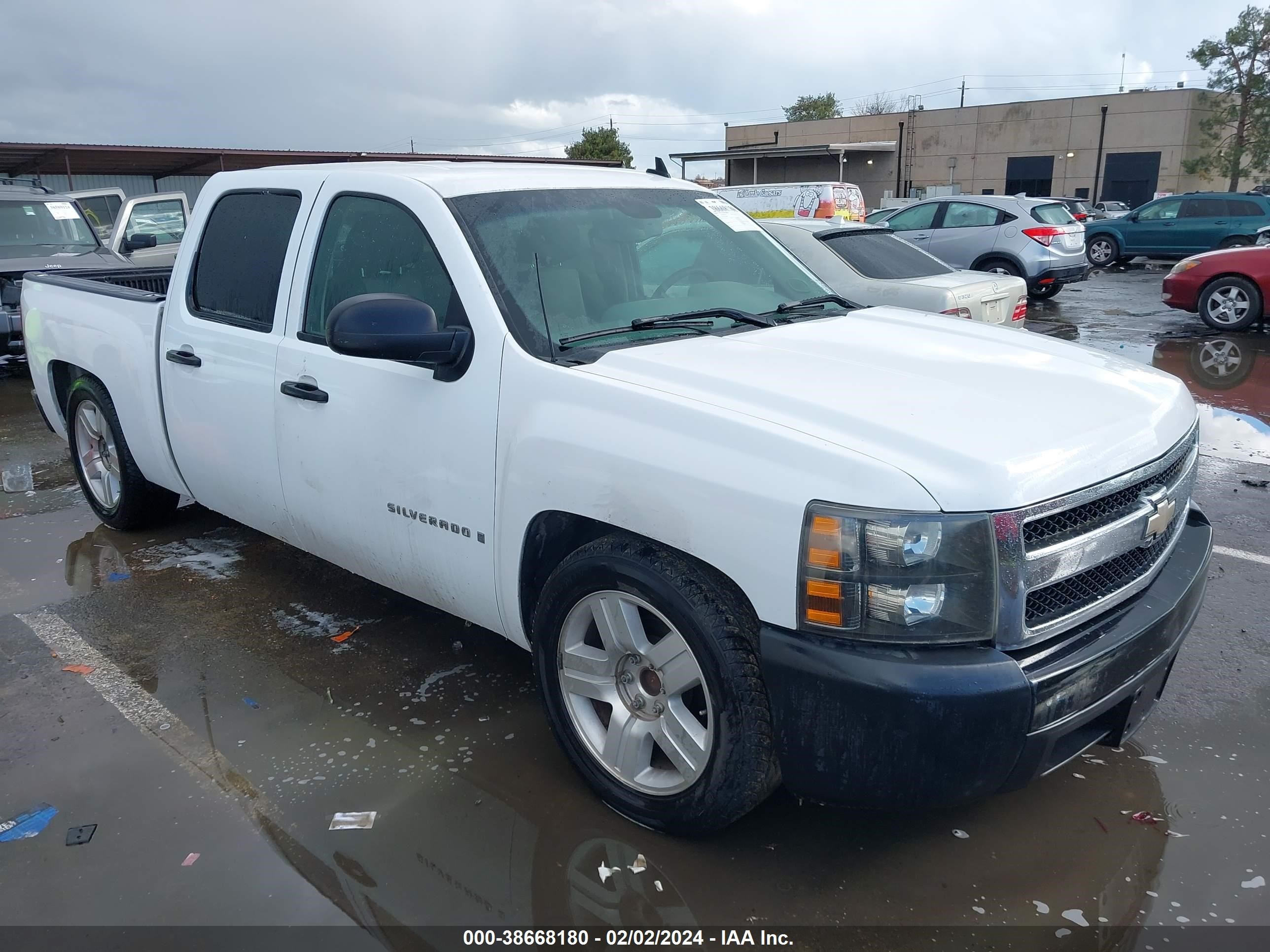 chevrolet silverado 2007 2gcec13j671506499