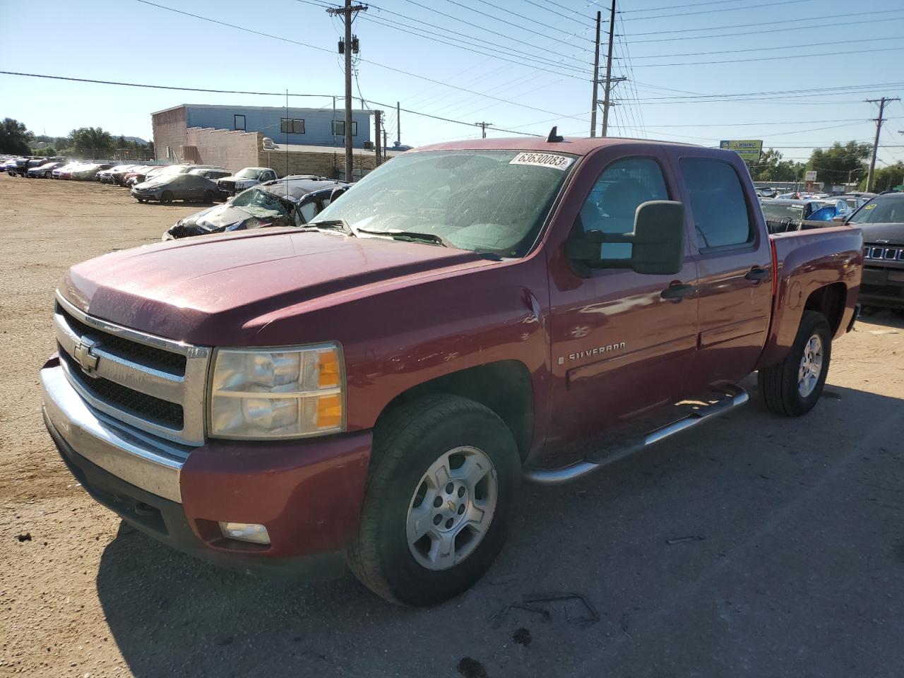 chevrolet silverado 2007 2gcec13j671525991