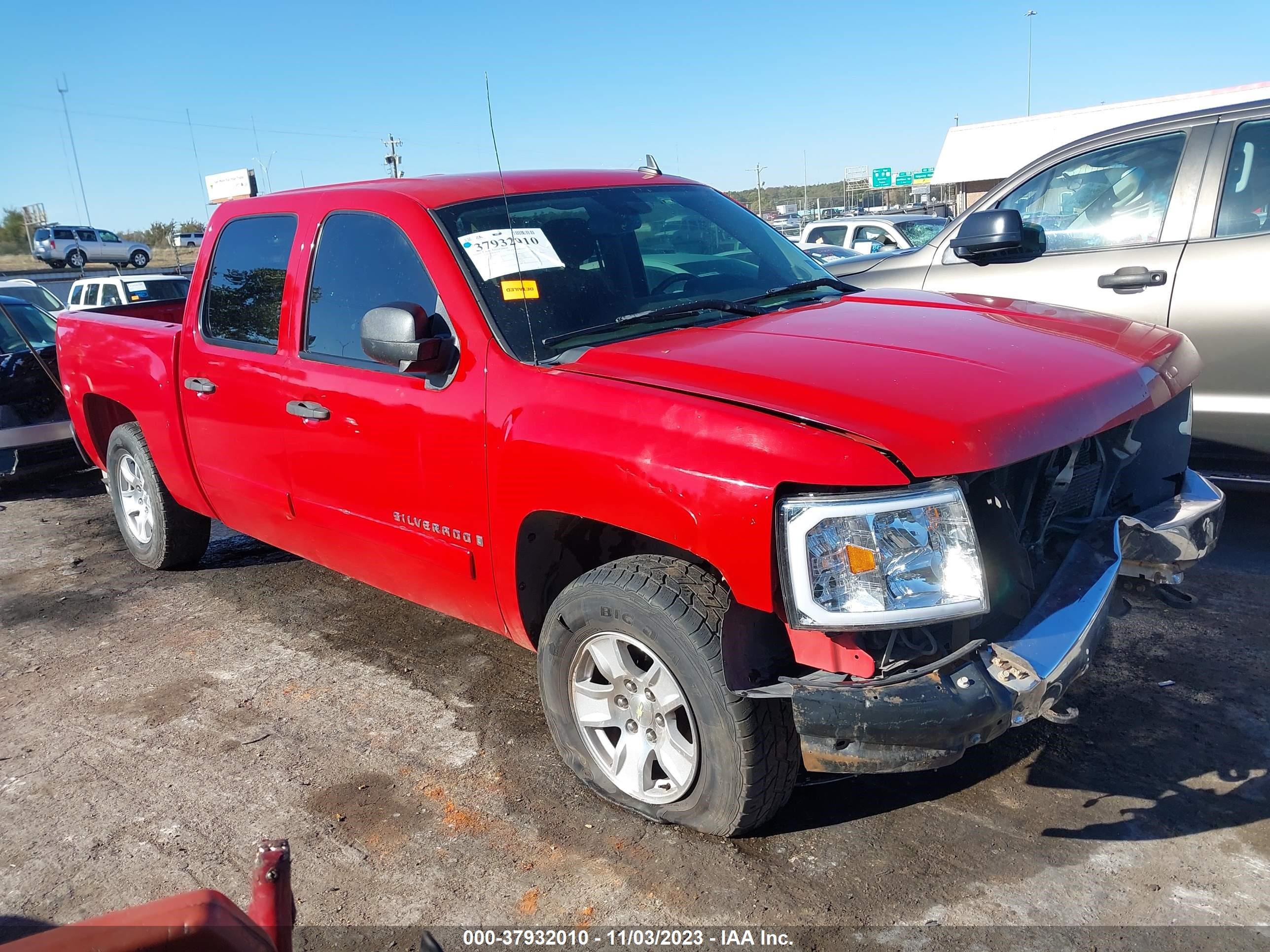 chevrolet silverado 2007 2gcec13j671563737