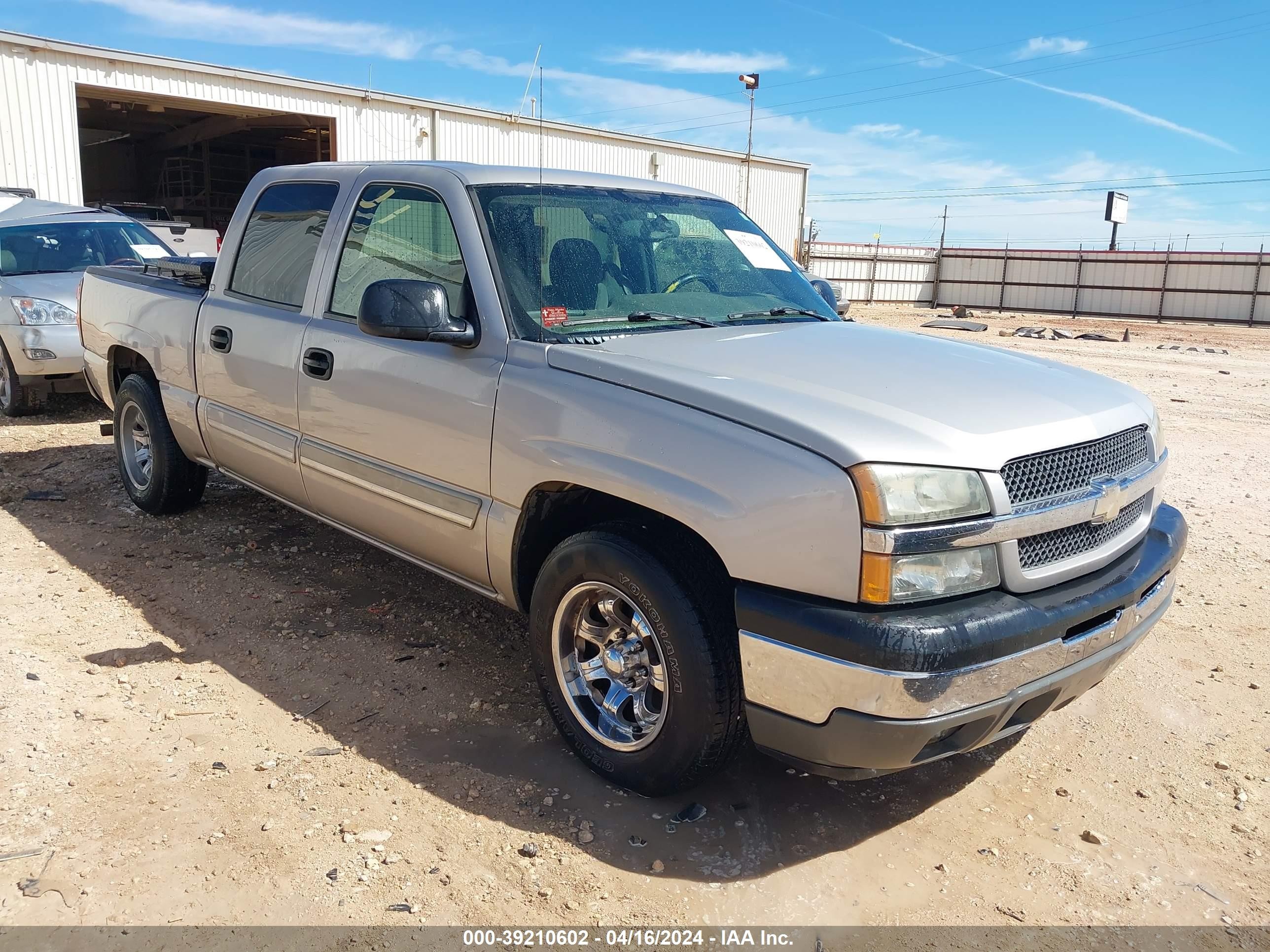 chevrolet silverado 2005 2gcec13t251223290