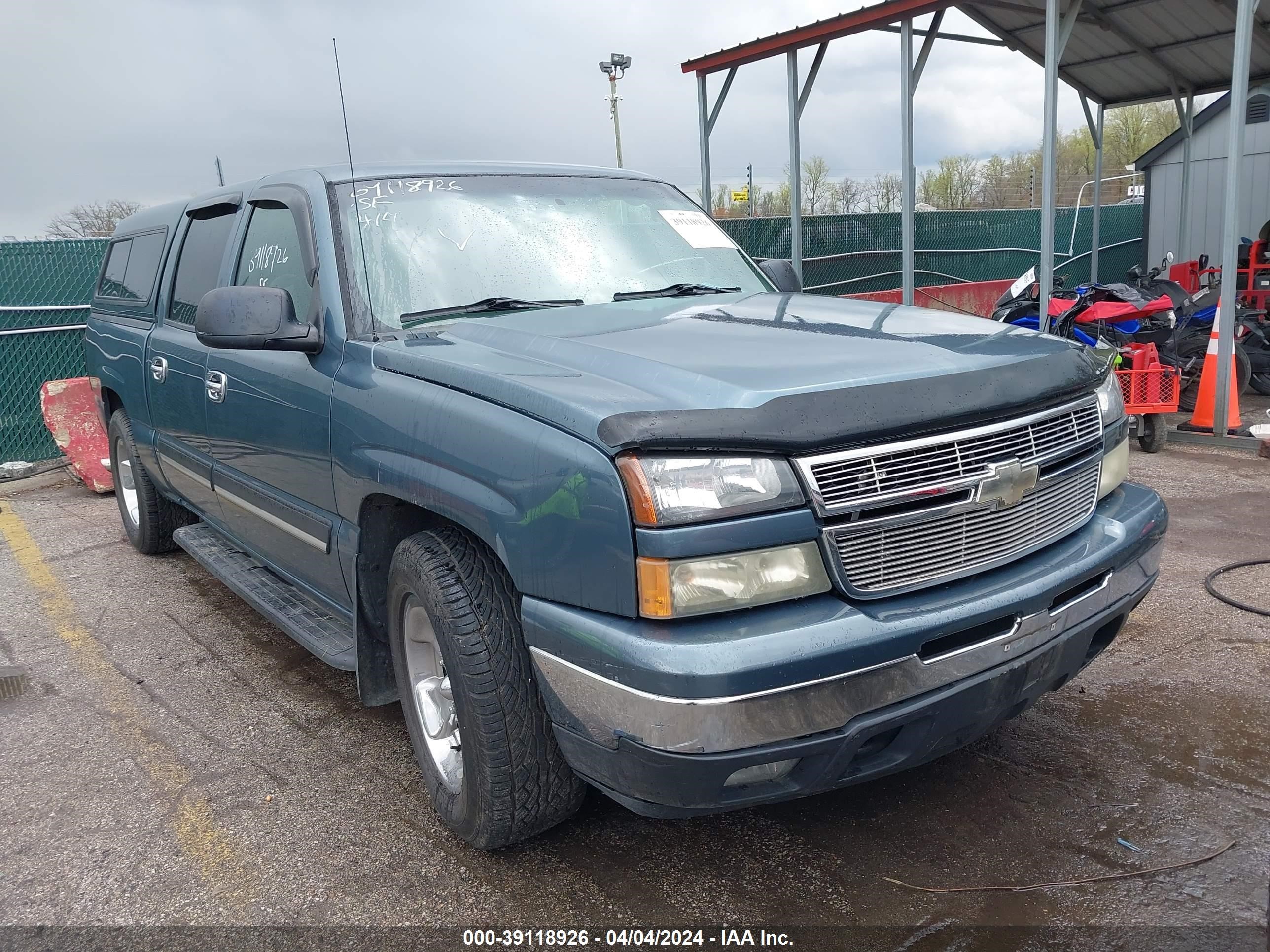 chevrolet silverado 2006 2gcec13t261177414