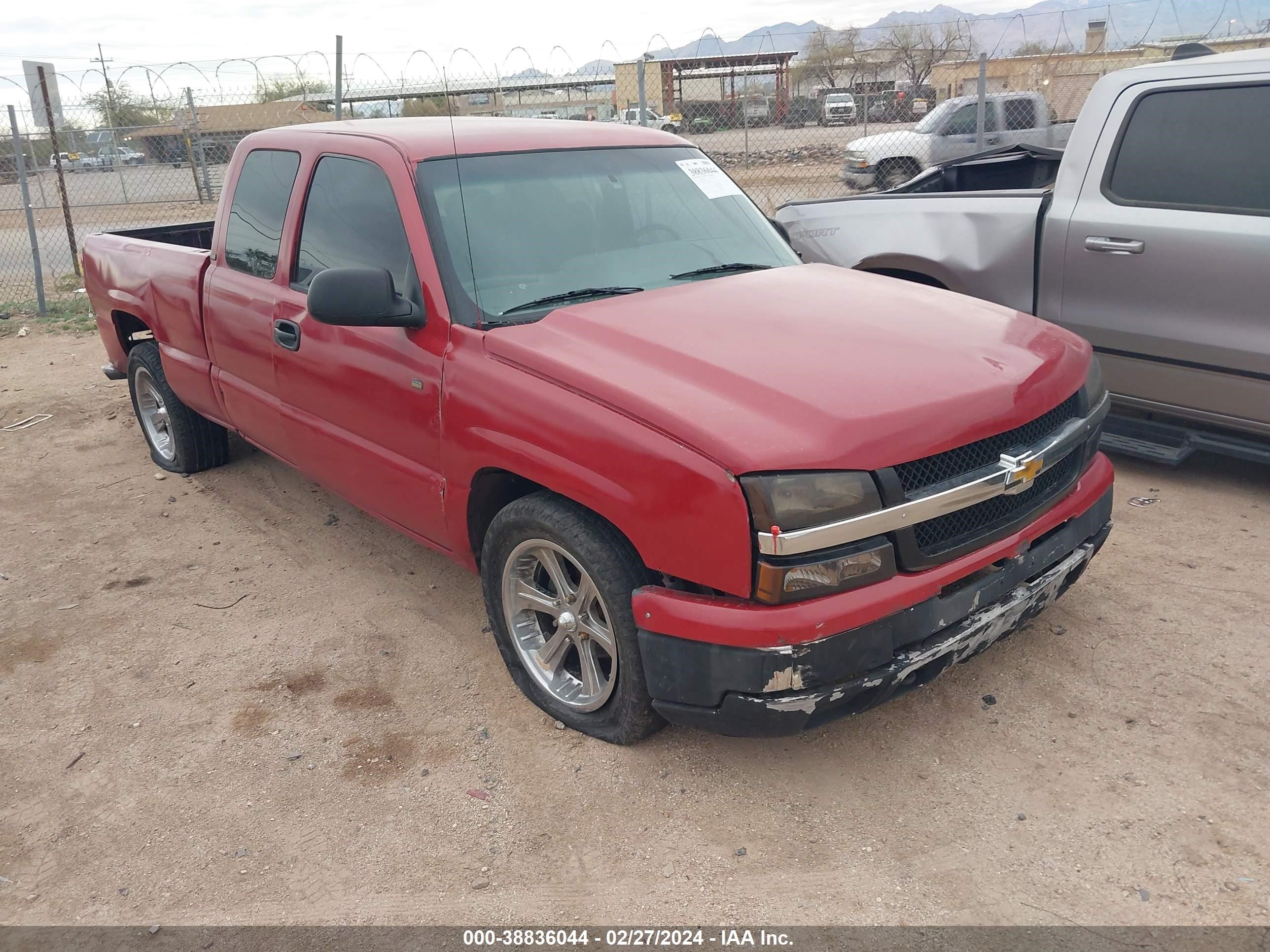 chevrolet silverado 2005 2gcec13t651201261