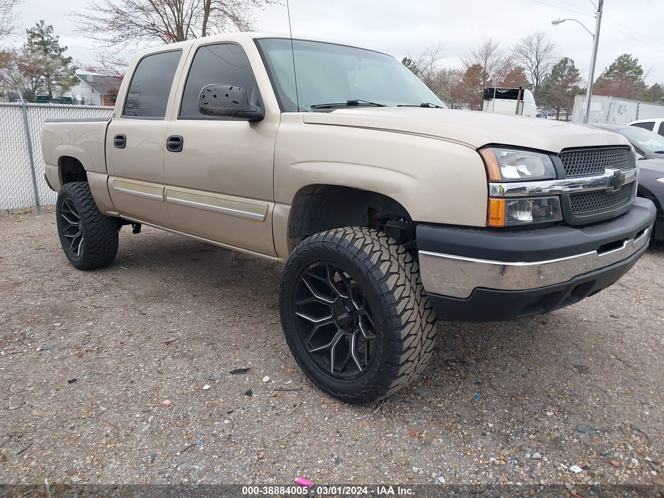 chevrolet silverado 2005 2gcec13tx51187509