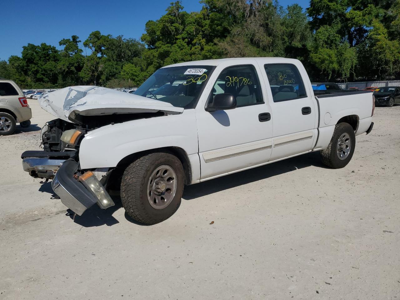 chevrolet silverado 2007 2gcec13v671145116