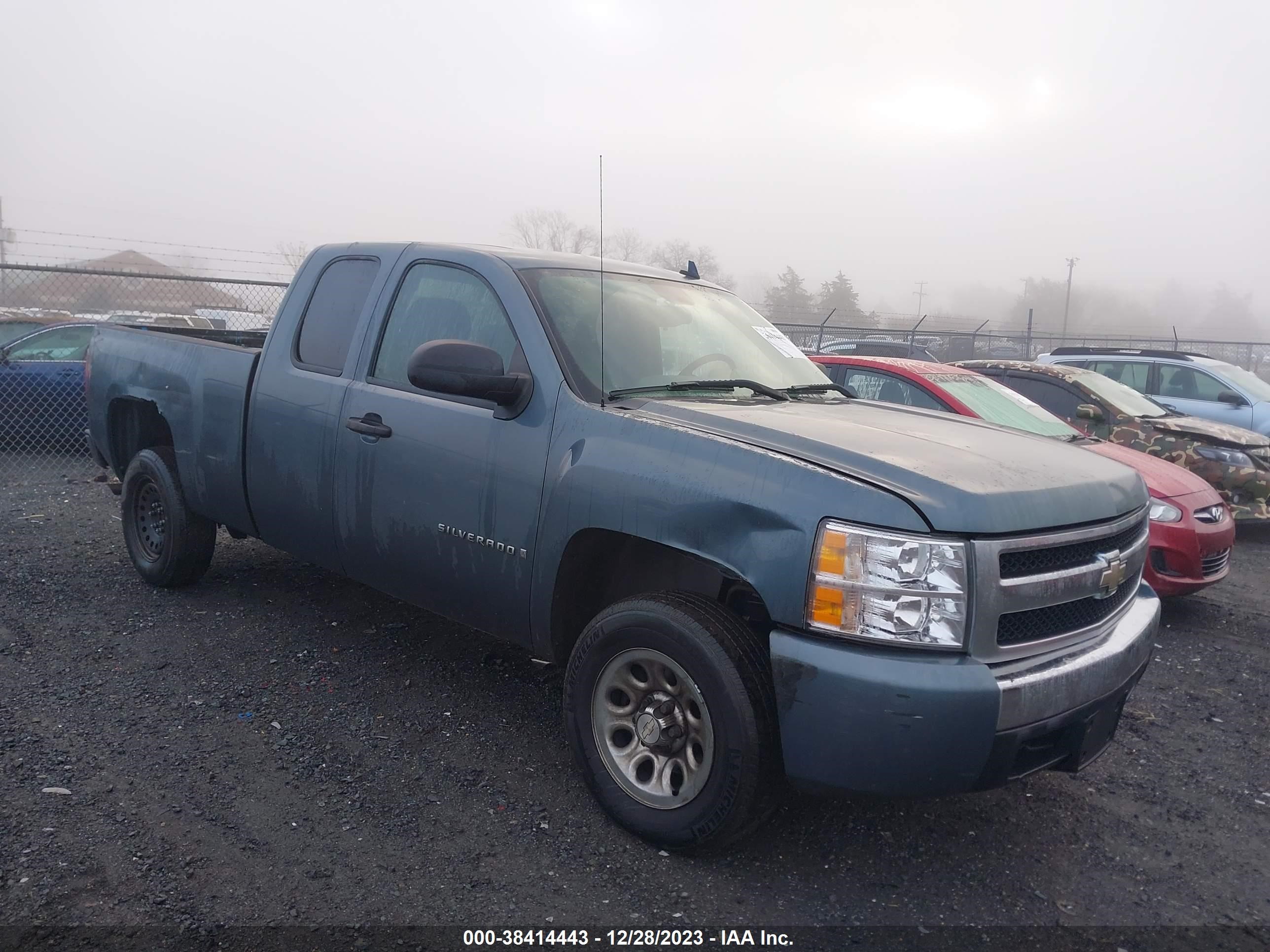 chevrolet silverado 2007 2gcec19cx71585006