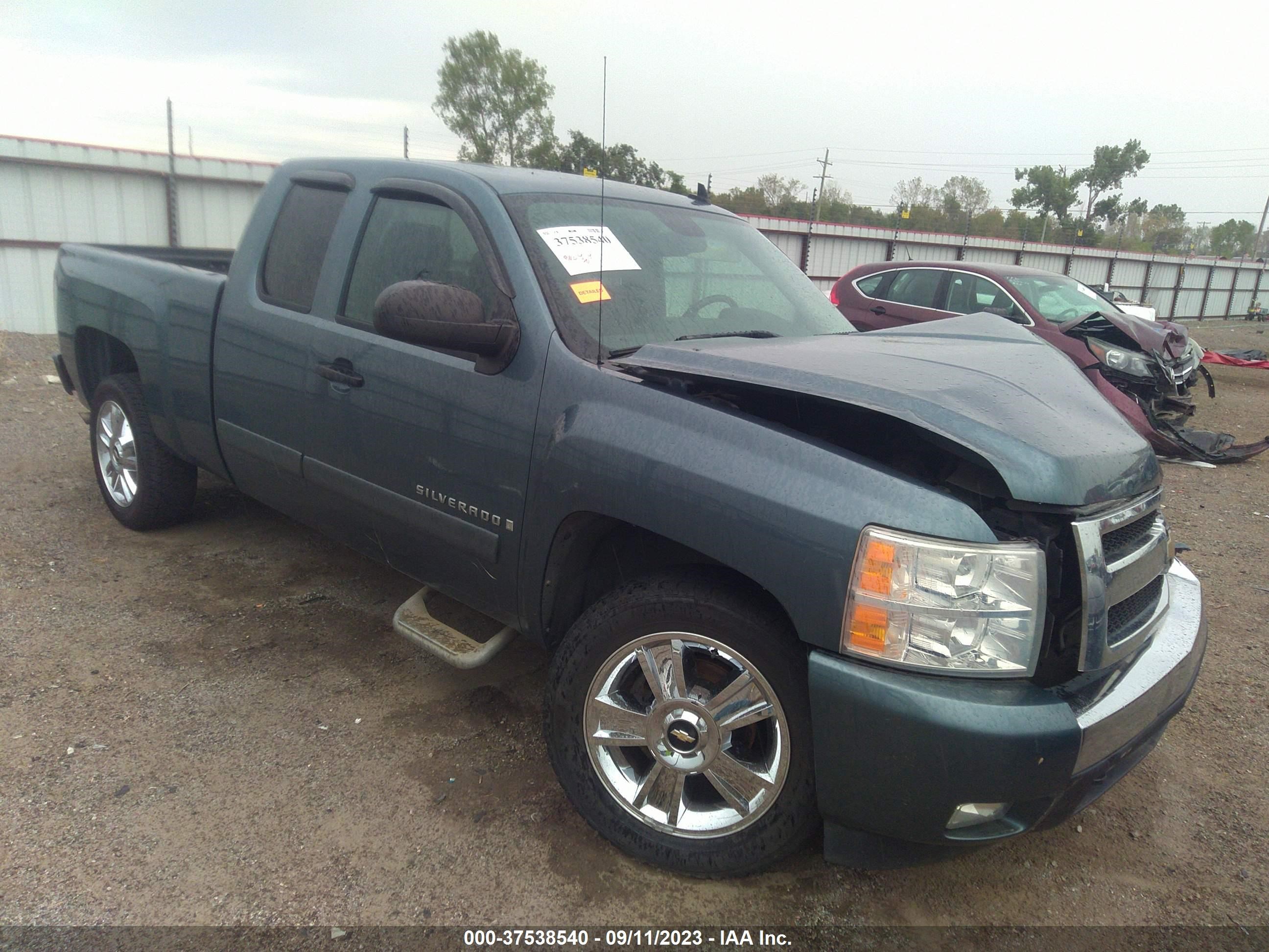 chevrolet silverado 2007 2gcec19j971670885