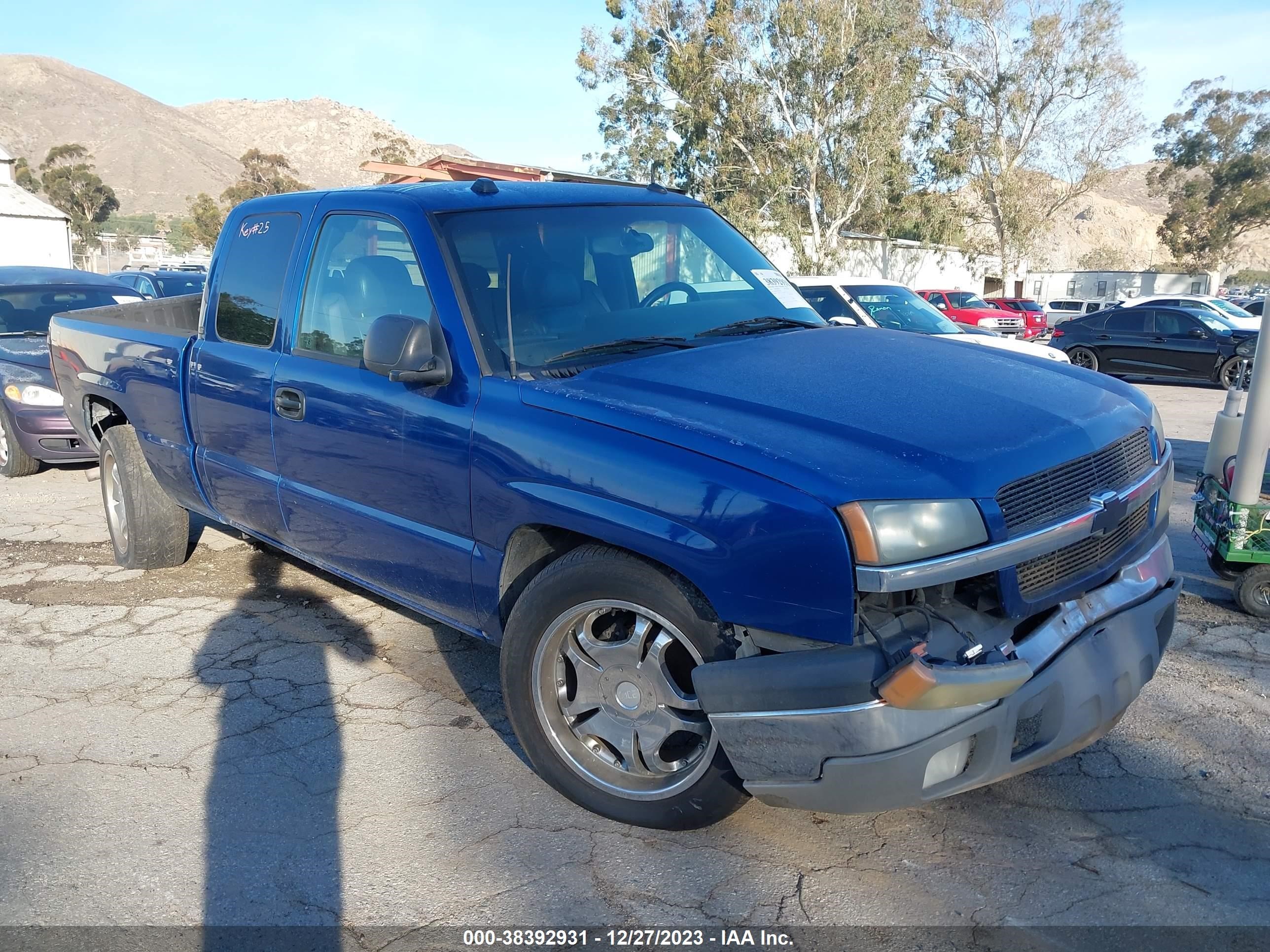 chevrolet silverado 2004 2gcec19t141231421