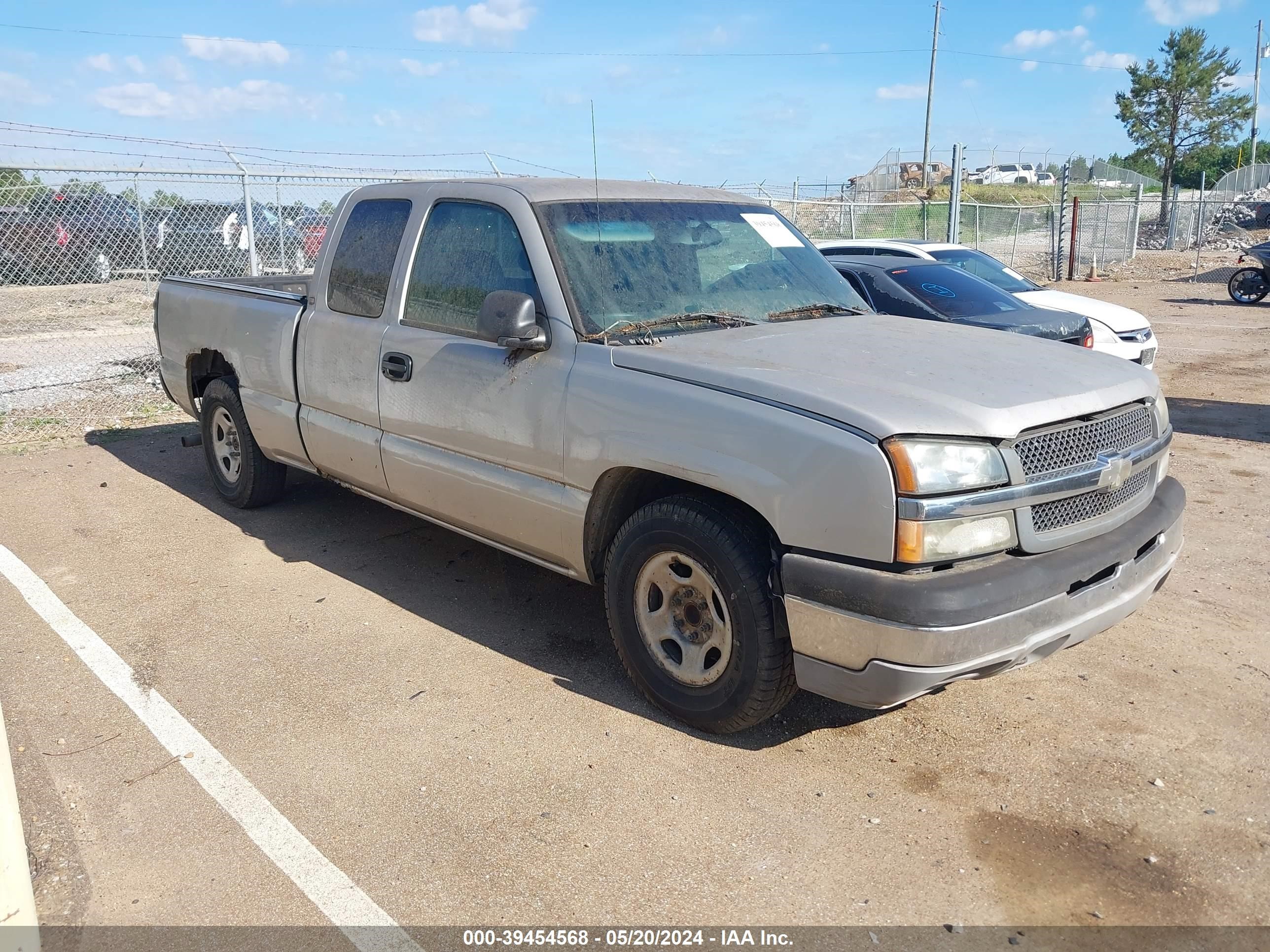 chevrolet silverado 2004 2gcec19t141378399