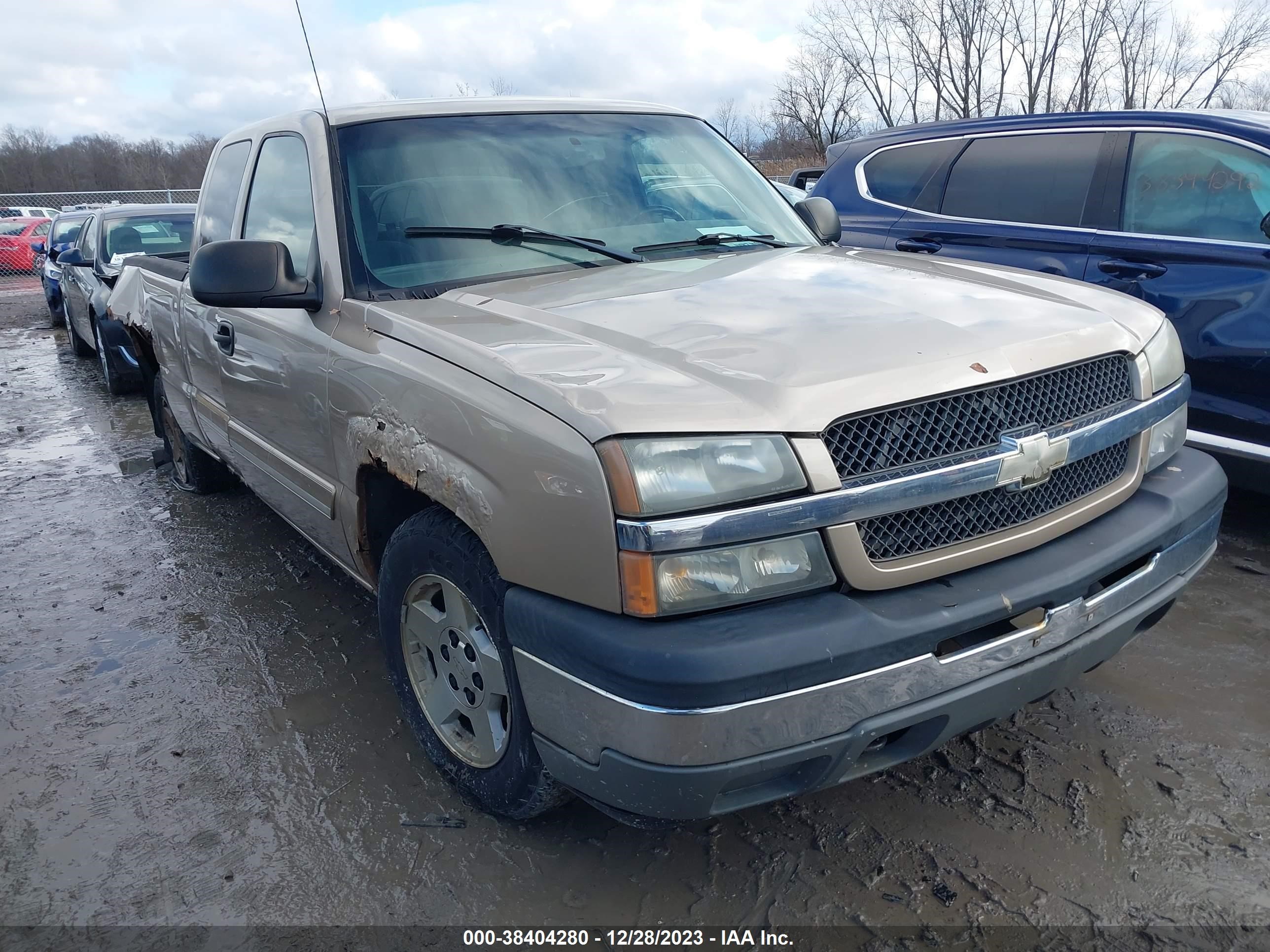 chevrolet silverado 2005 2gcec19t151396757