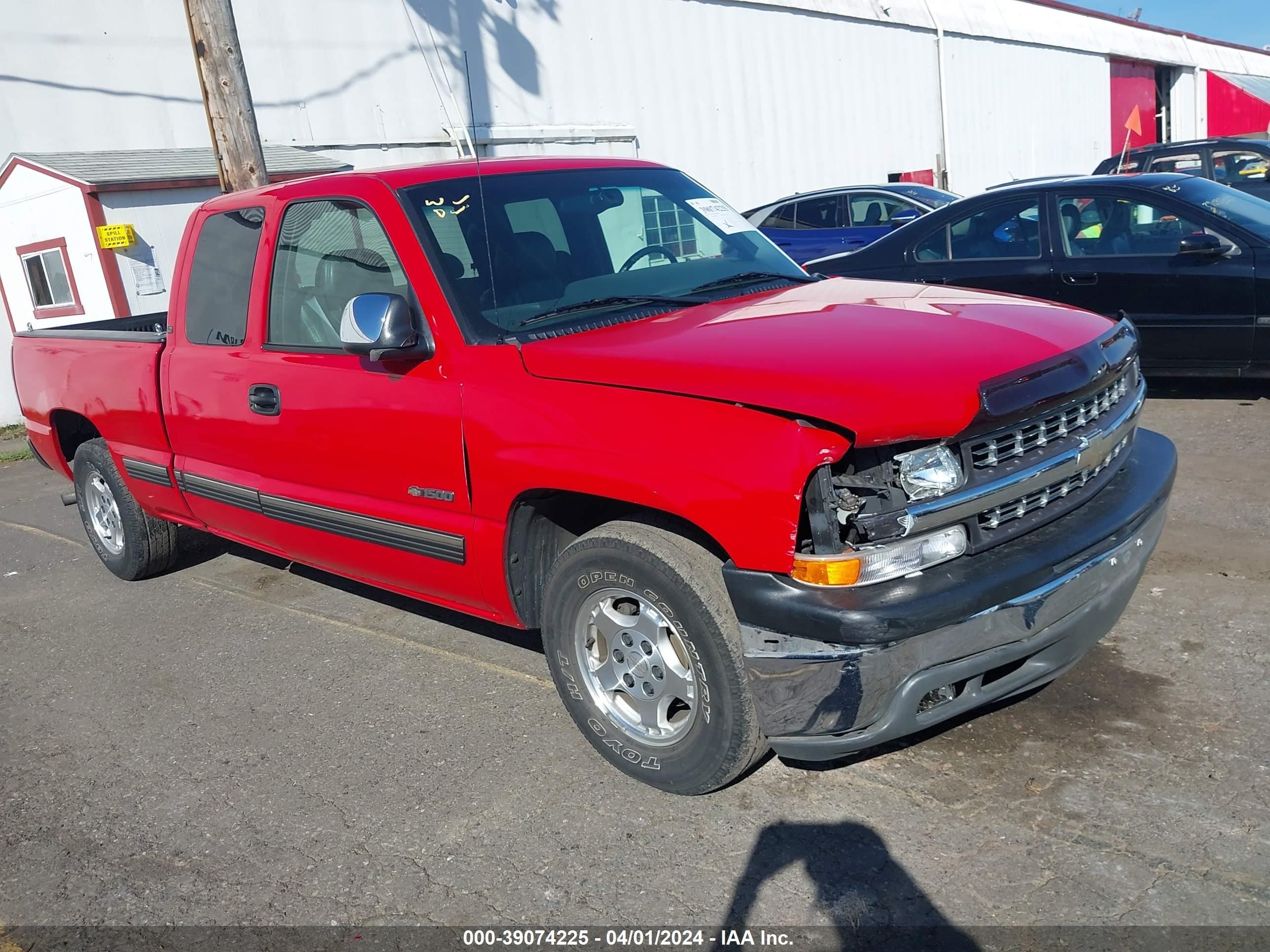 chevrolet silverado 2000 2gcec19t1y1150442