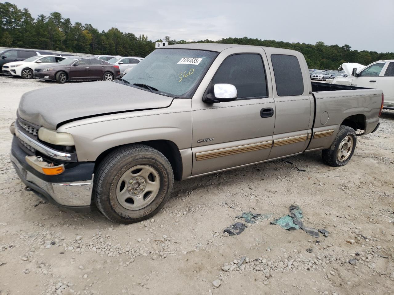 chevrolet silverado 2001 2gcec19t311234445