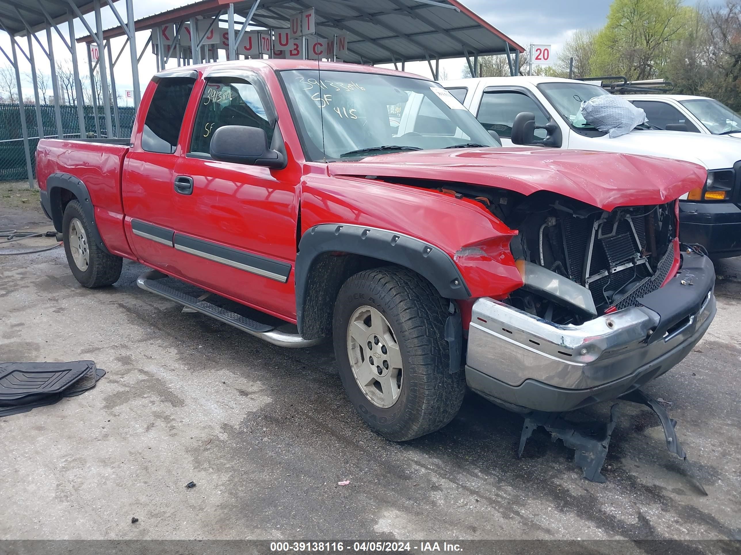 chevrolet silverado 2005 2gcec19t351187844