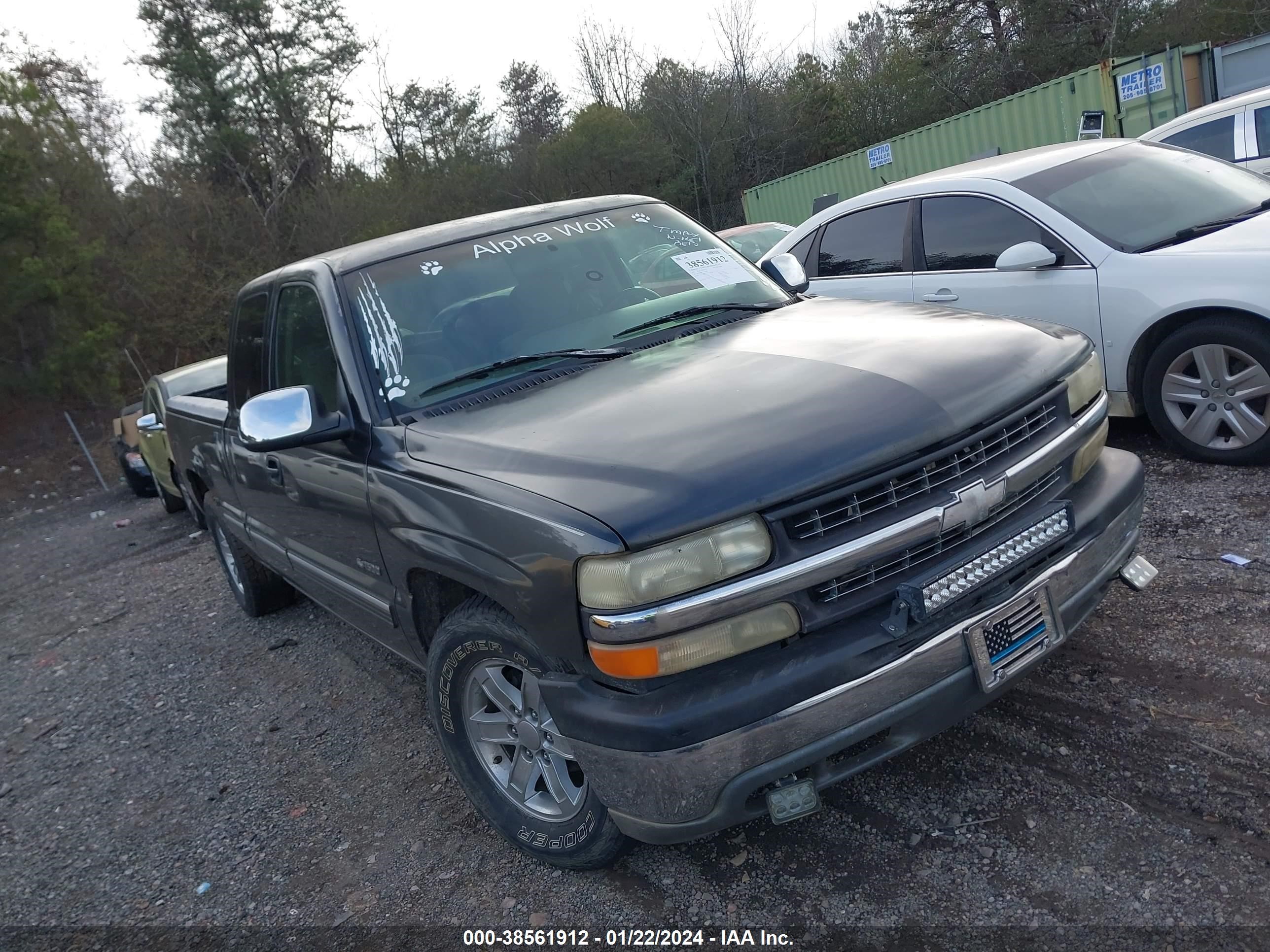 chevrolet silverado 1999 2gcec19t3x1191685