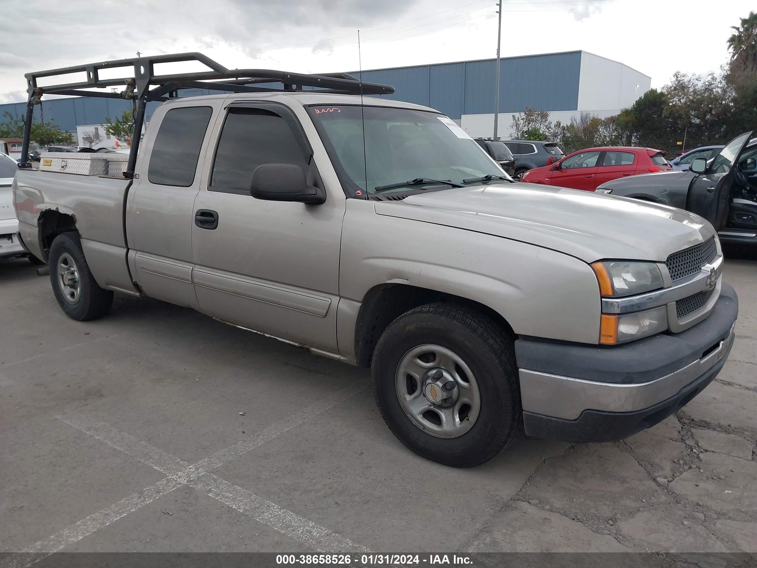 chevrolet silverado 2004 2gcec19t441243840