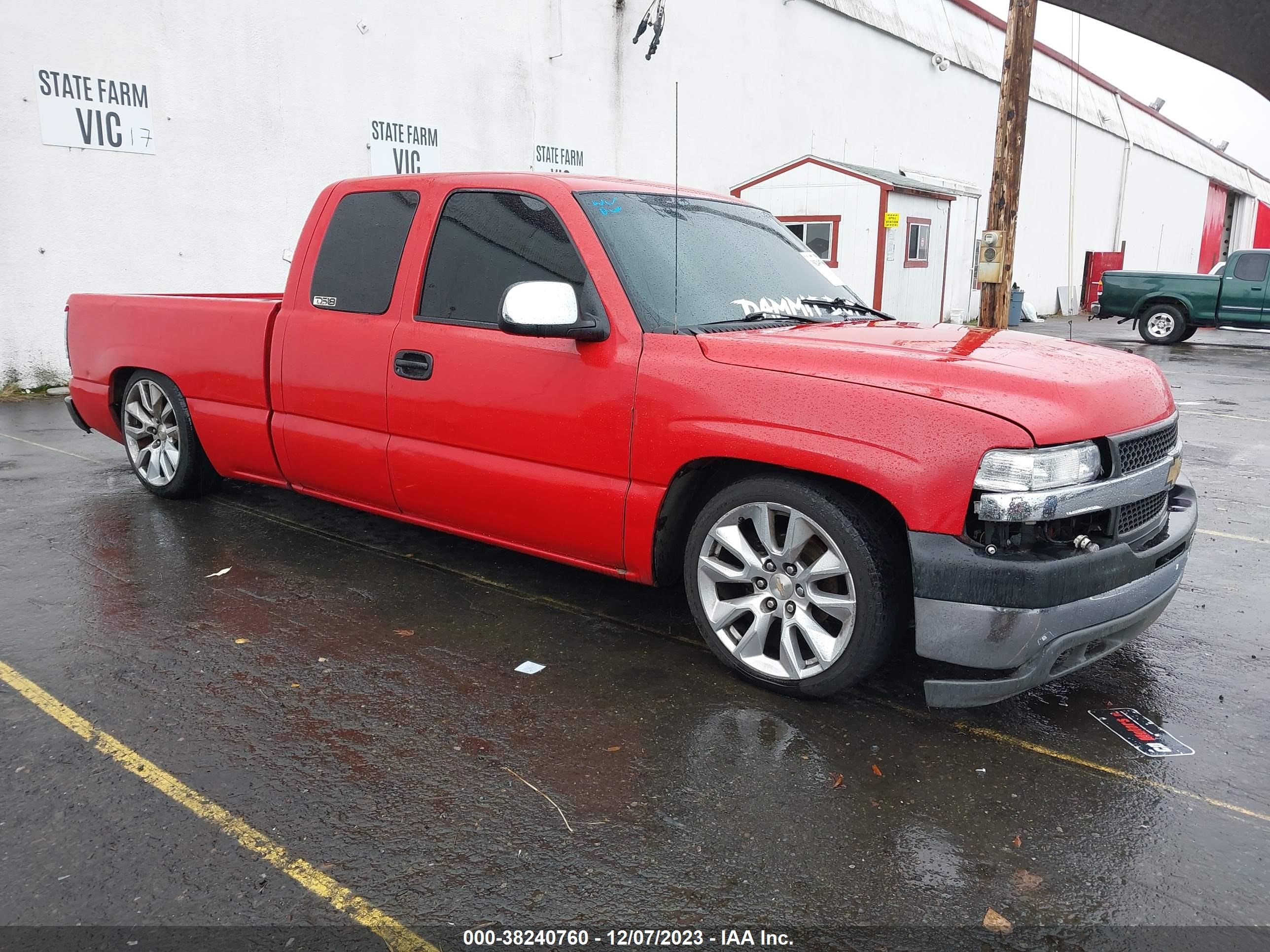 chevrolet silverado 1999 2gcec19t5x1165220