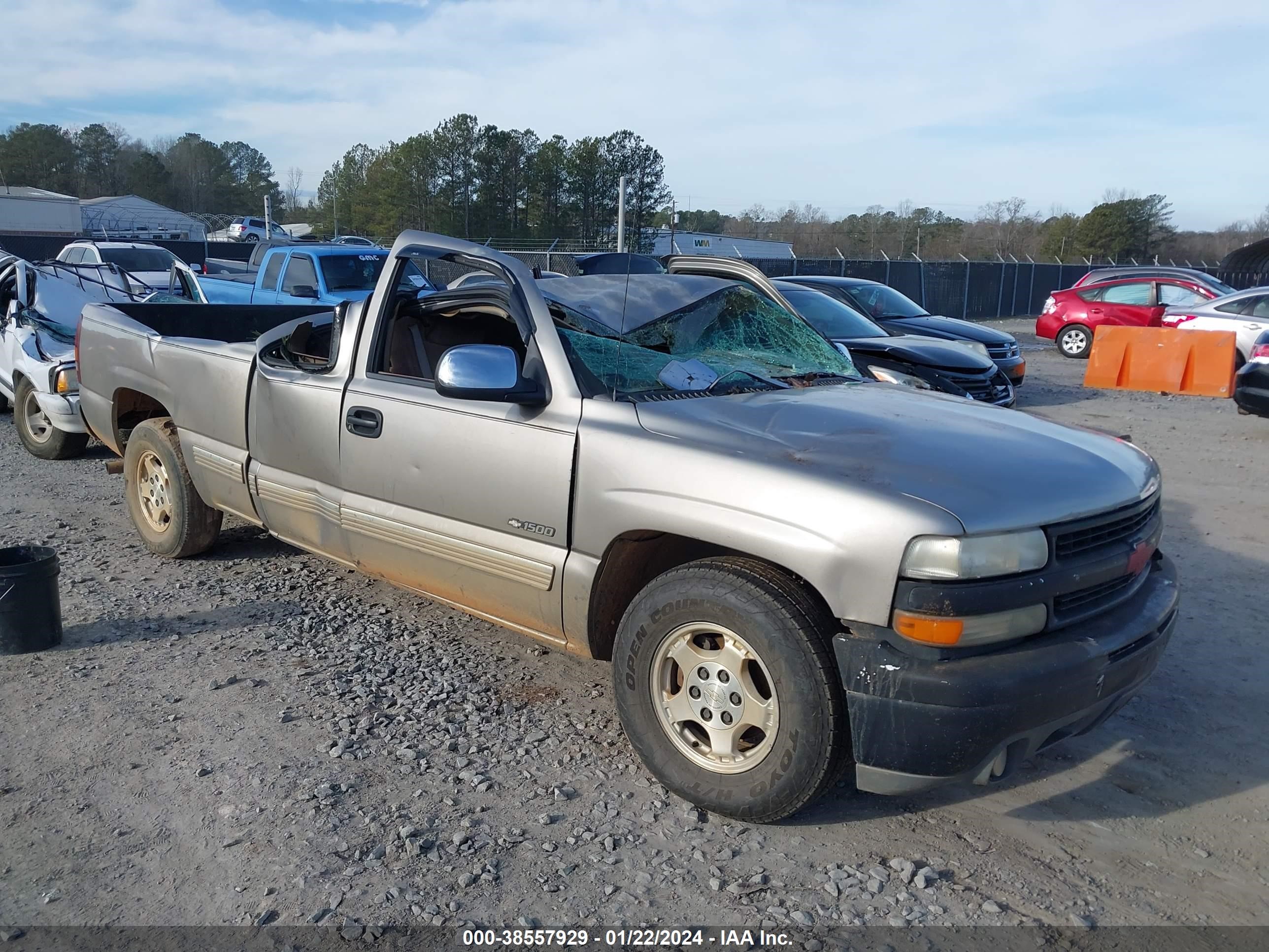 chevrolet silverado 1999 2gcec19t5x1211502